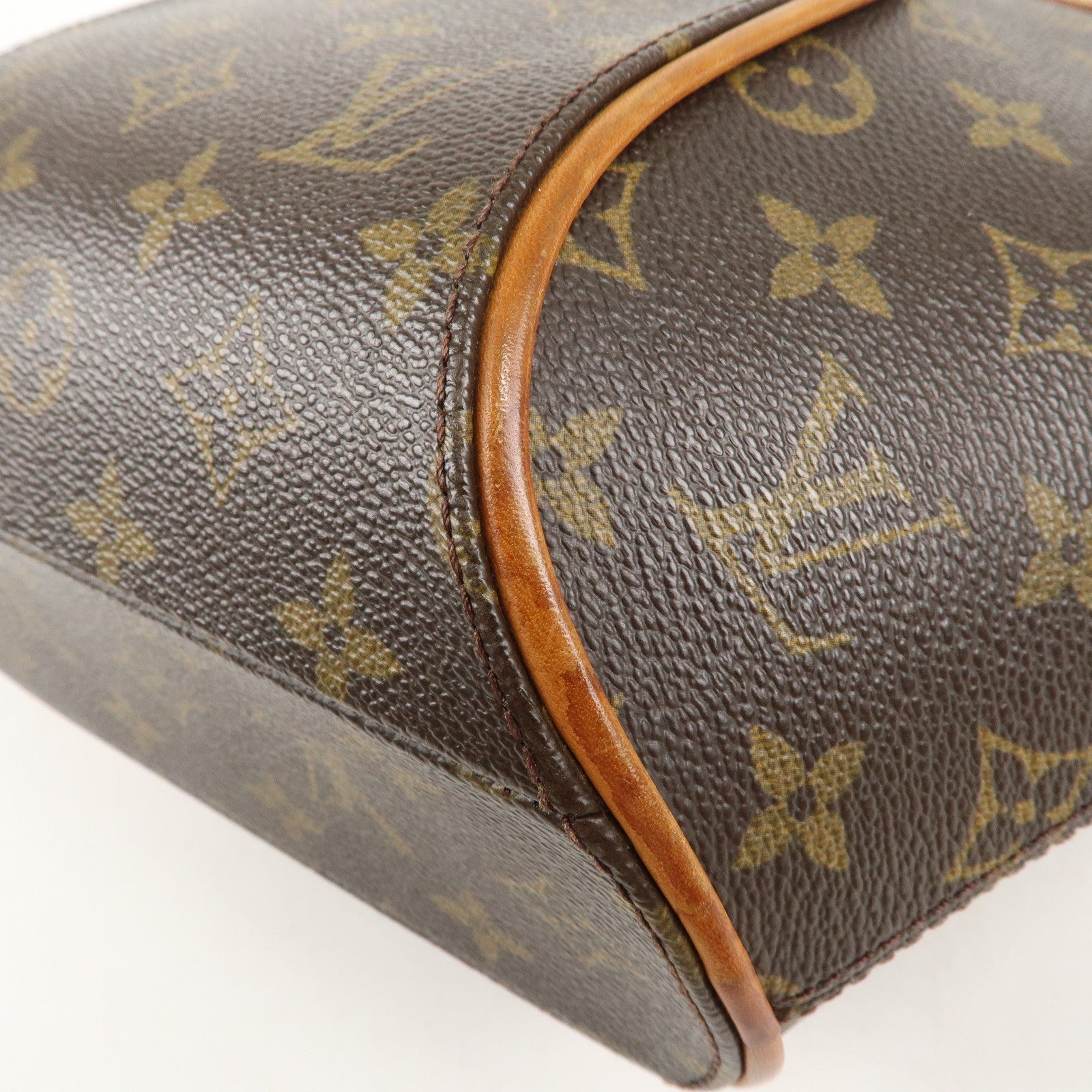 Louis Vuitton Monogram Ellipse PM Hand Bag Brown M51127