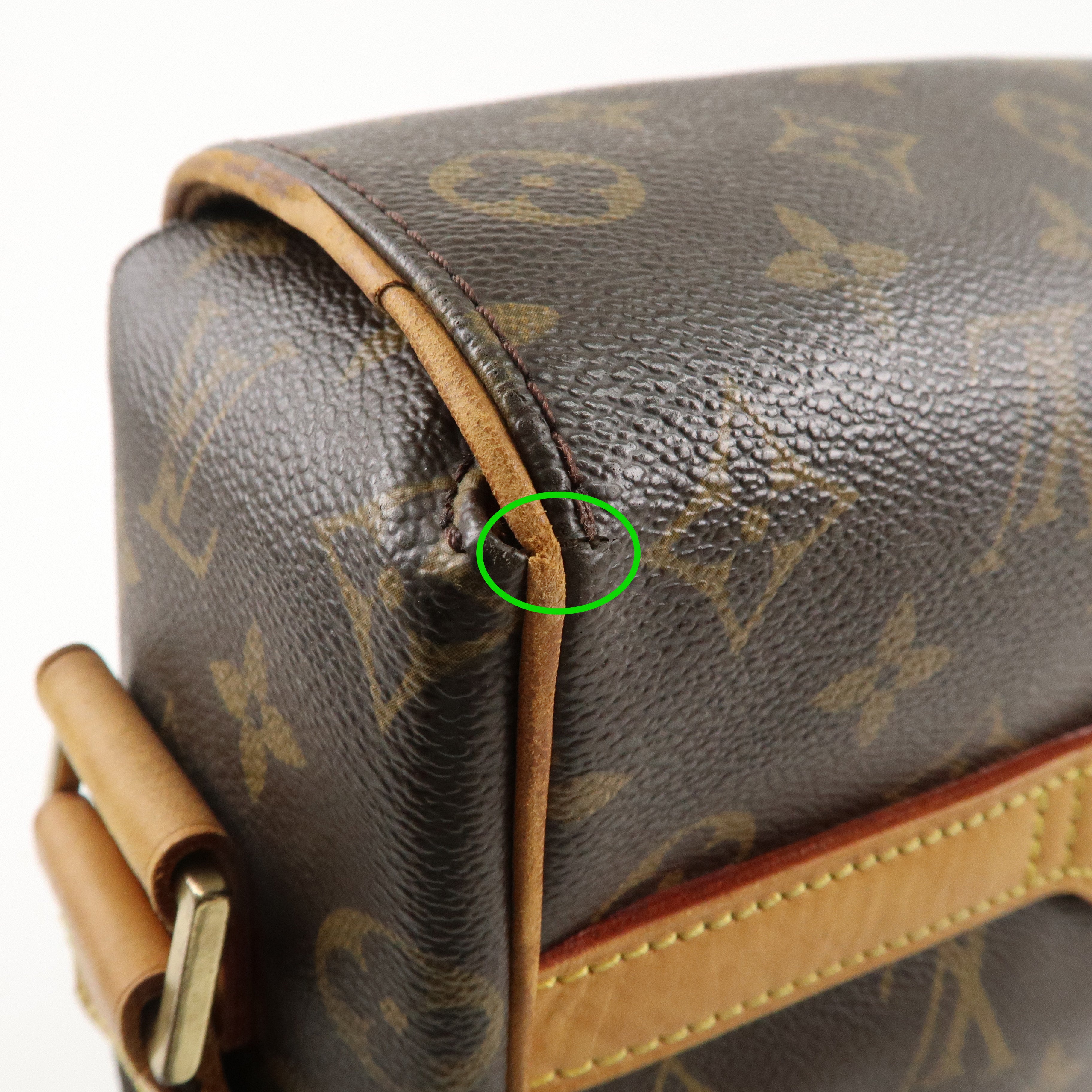 Louis Vuitton Monogram Abbesses Messenger Bag Hand Bag M45257