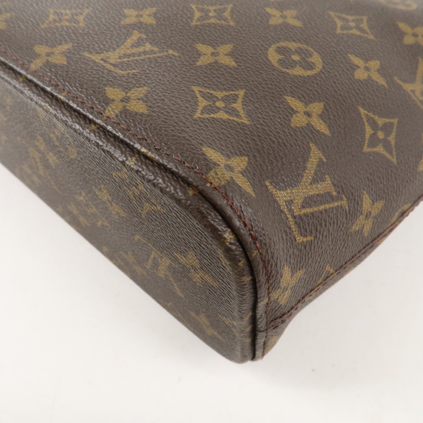 Louis Vuitton Monogram Luco Tote Bag Shoulder Bag Brown M51155