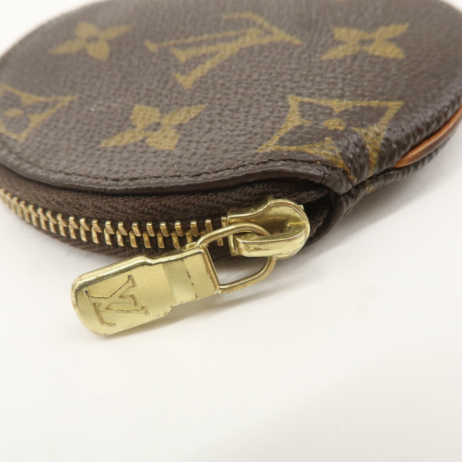 Louis Vuitton Monogram Porte Monnaie Rond Coin Case M61926