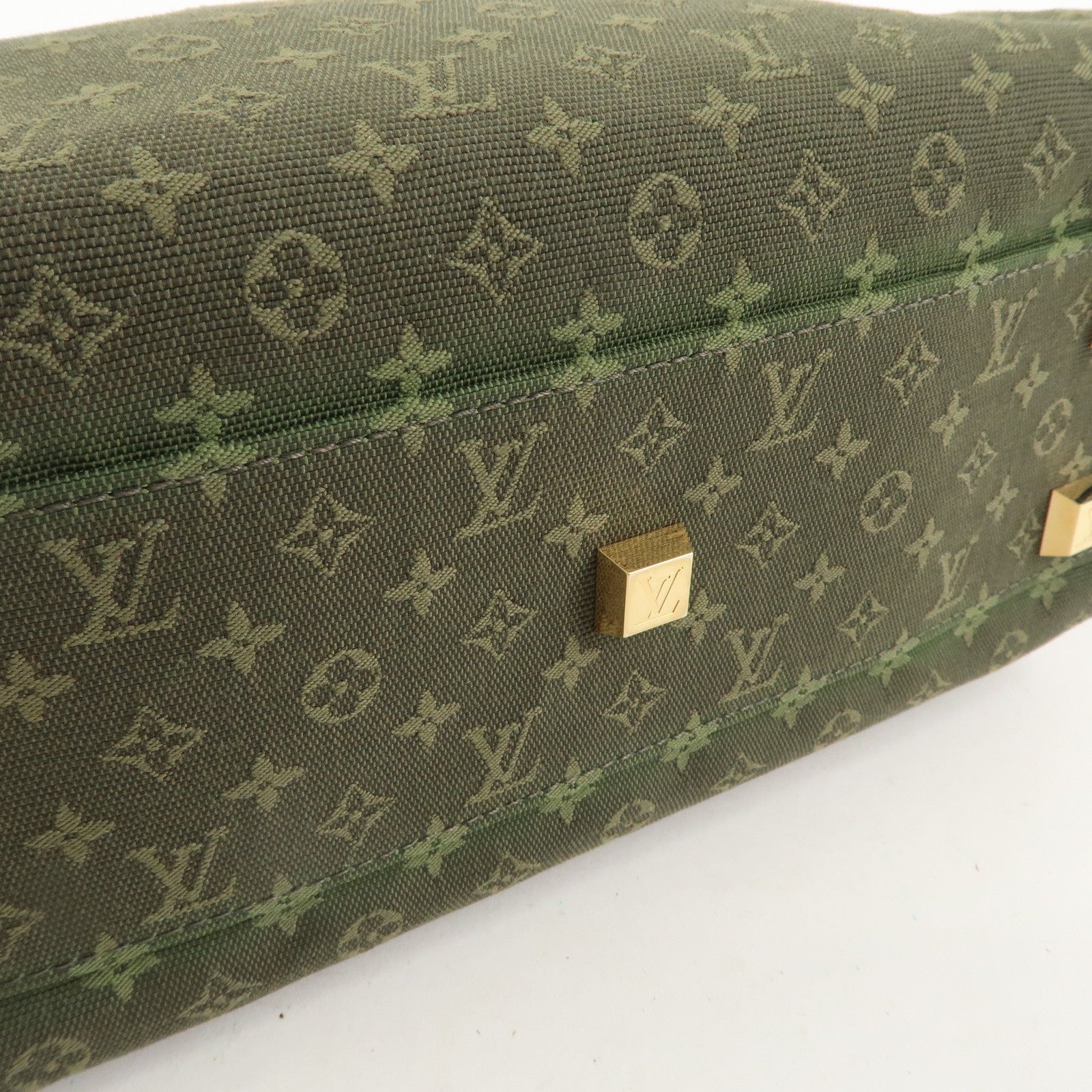 Louis Vuitton Monogram Mini Josephine PM Hand Bag Khaki M92415