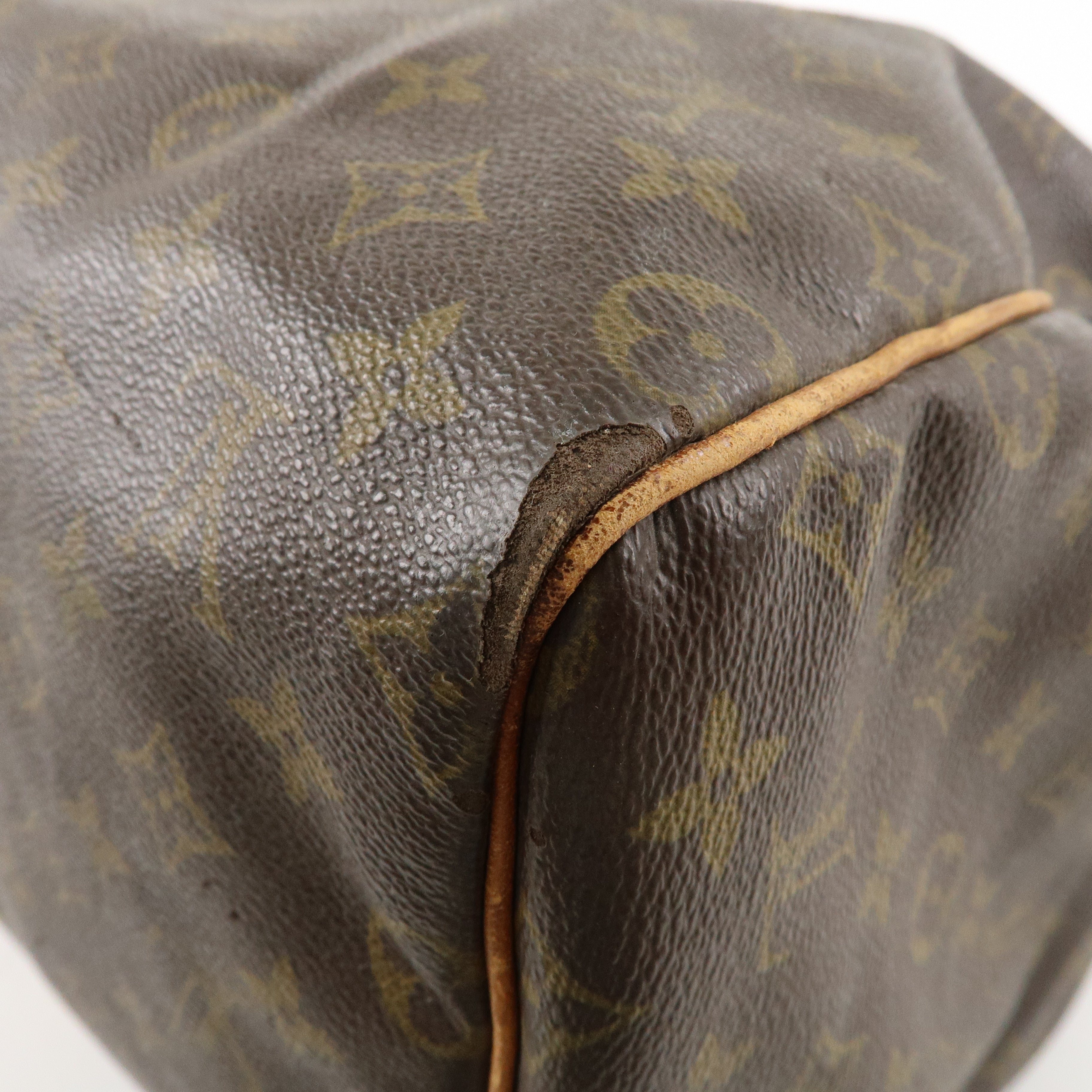 Louis Vuitton Monogram Keep All 55 Boston Bag Brown M41424