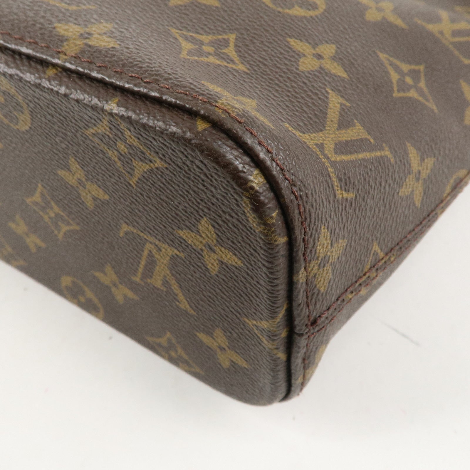 Louis Vuitton Monogram Luco Tote Bag Shoulder Bag Brown M51155