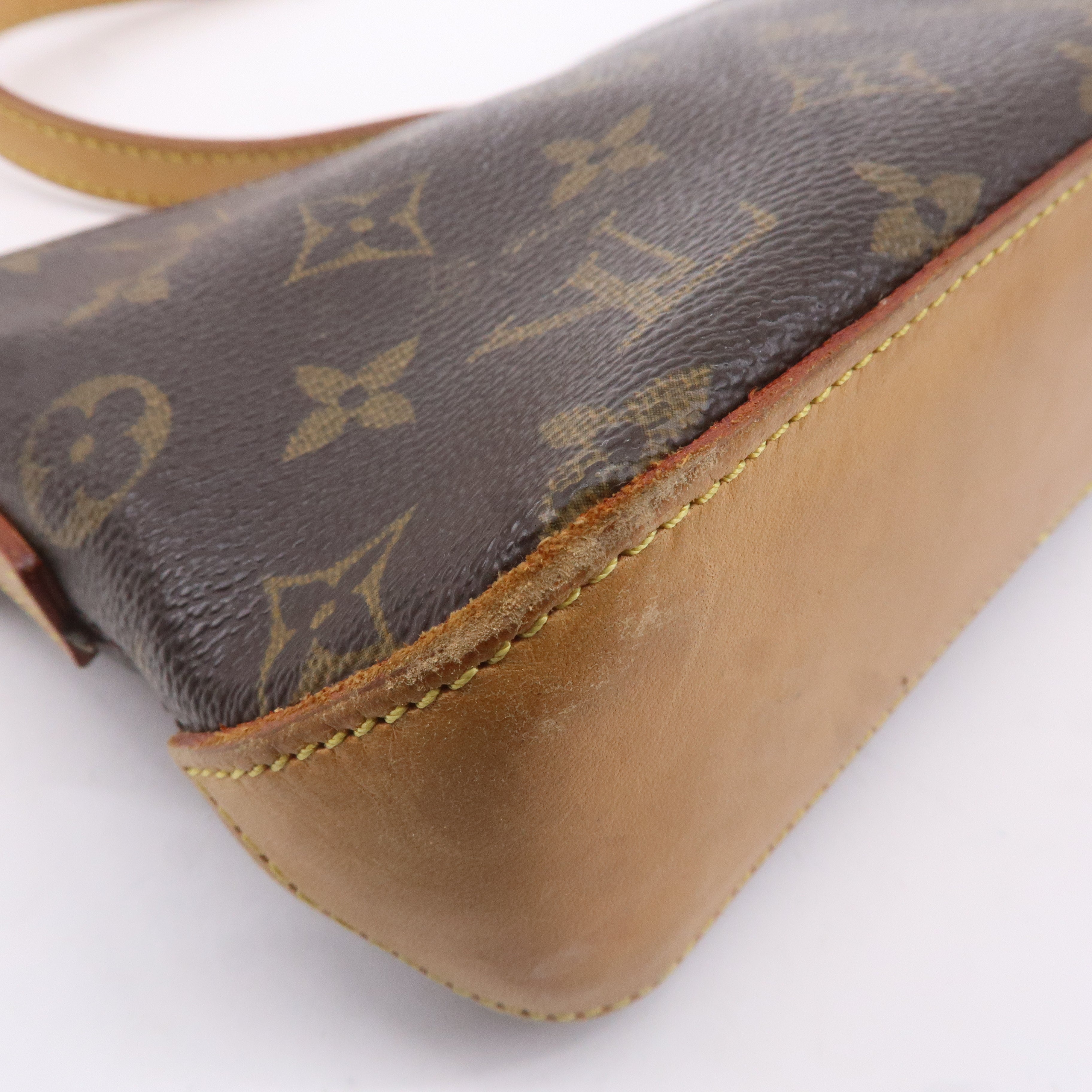 Louis Vuitton Monogram Trotteur Shoulder Bag Brown M51240