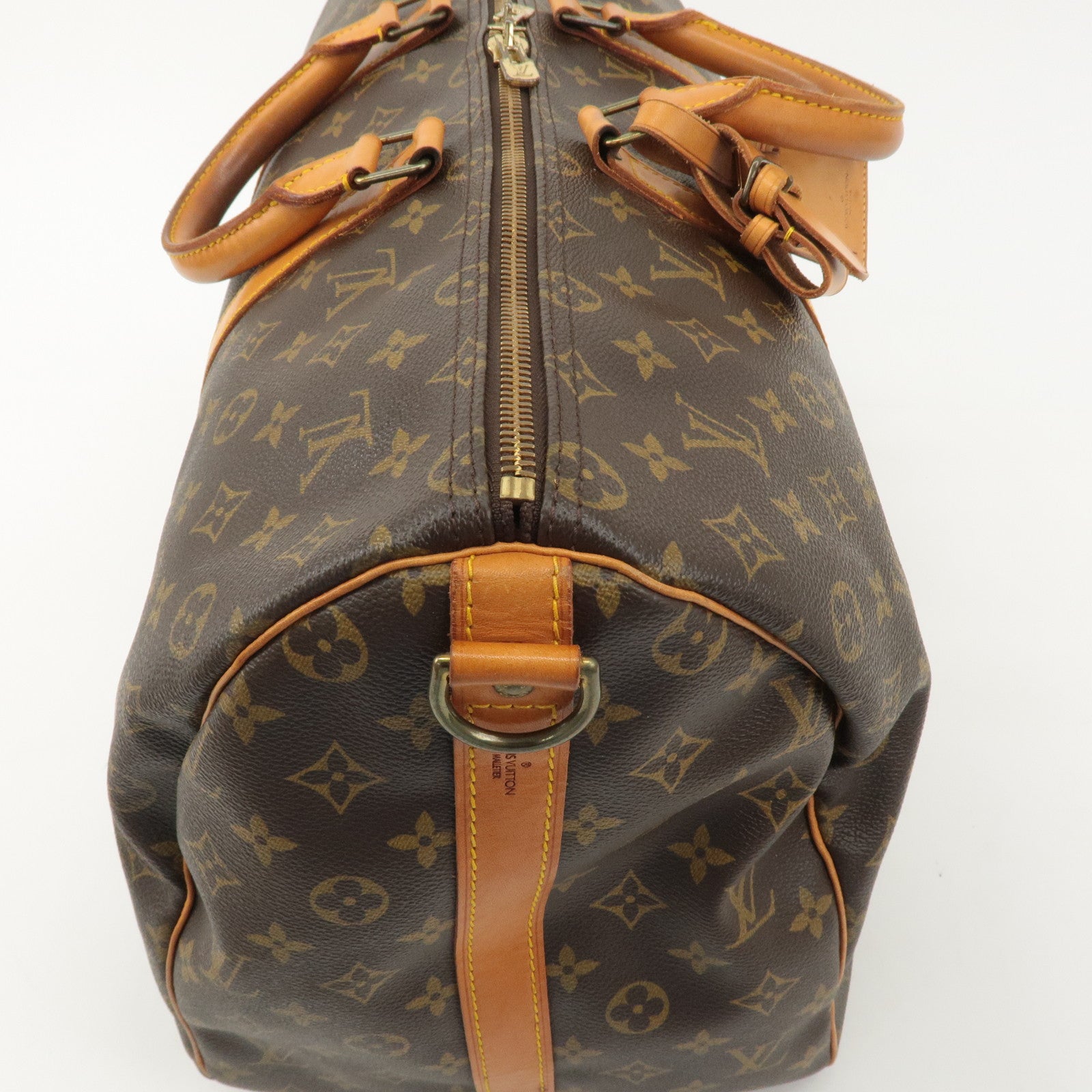 Louis Vuitton Monogram Keep All Bandouliere 50 Boston Bag M41416