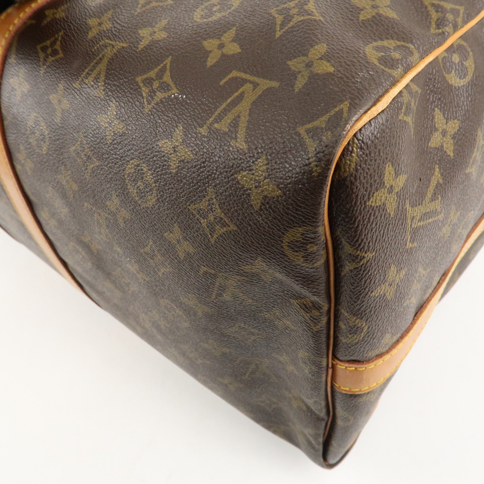 Louis Vuitton Monogram Keep All Bandouliere 55 Boston Bag M41414