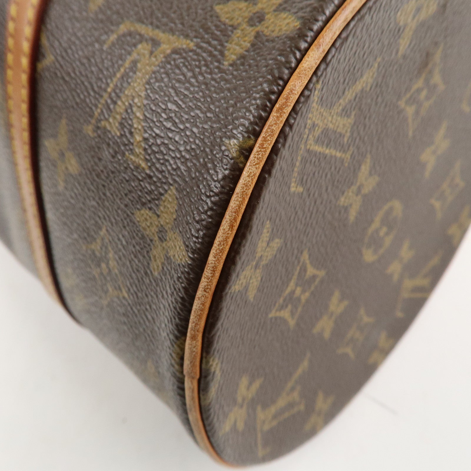 Louis Vuitton Monogram Papillon 30 Hand Bag Brown M51385