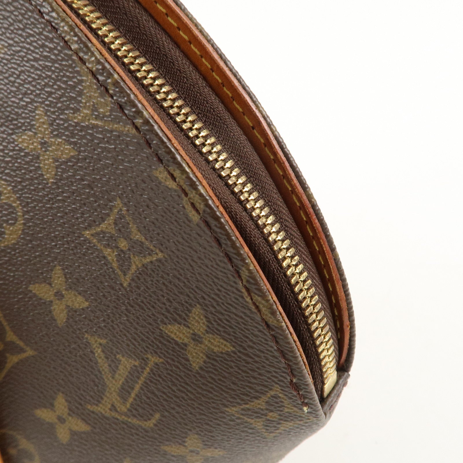 Louis Vuitton Monogram Ellipse PM Hand Bag Brown M51127