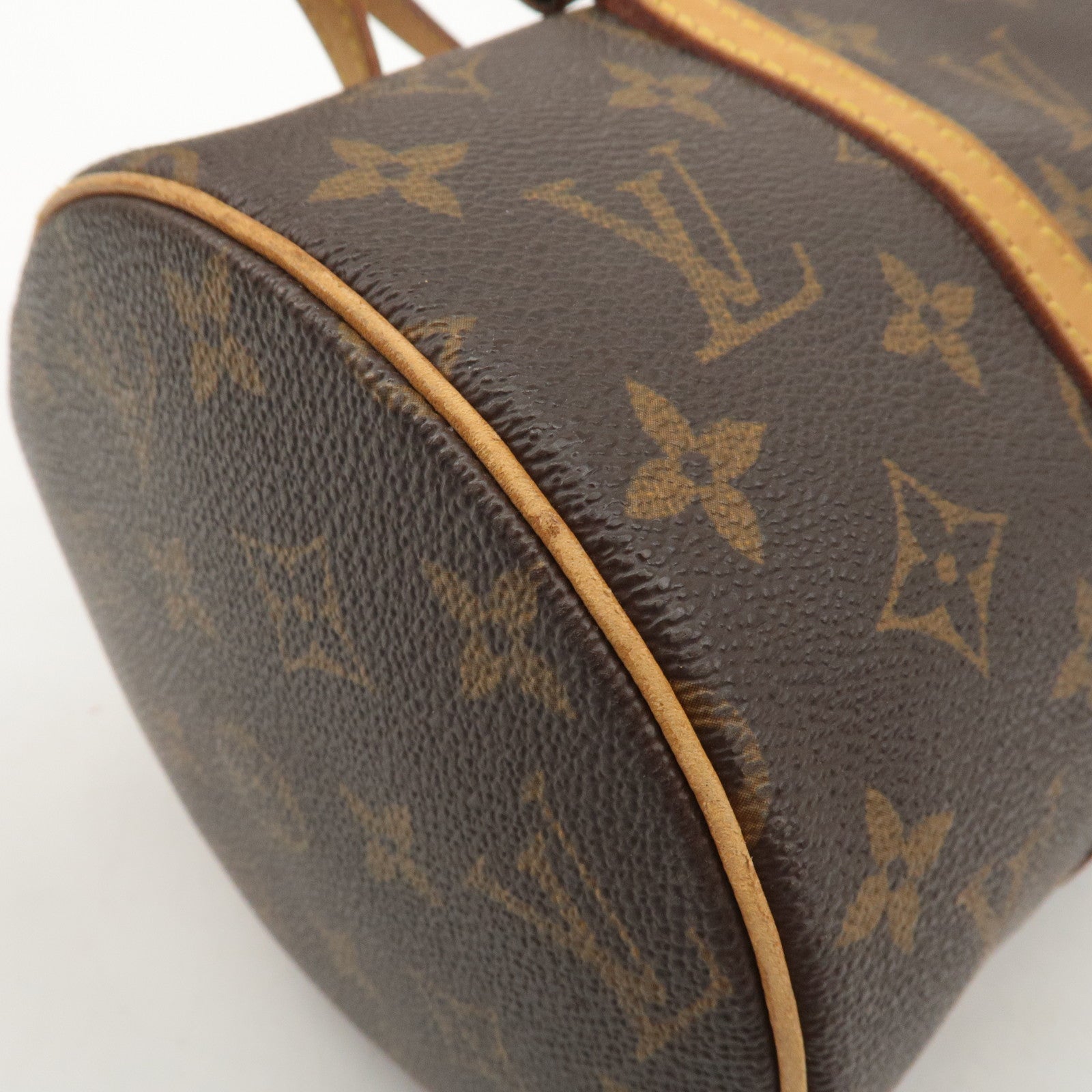 Louis Vuitton Monogram Papillon 30 Hand Bag New Style Brown M51385