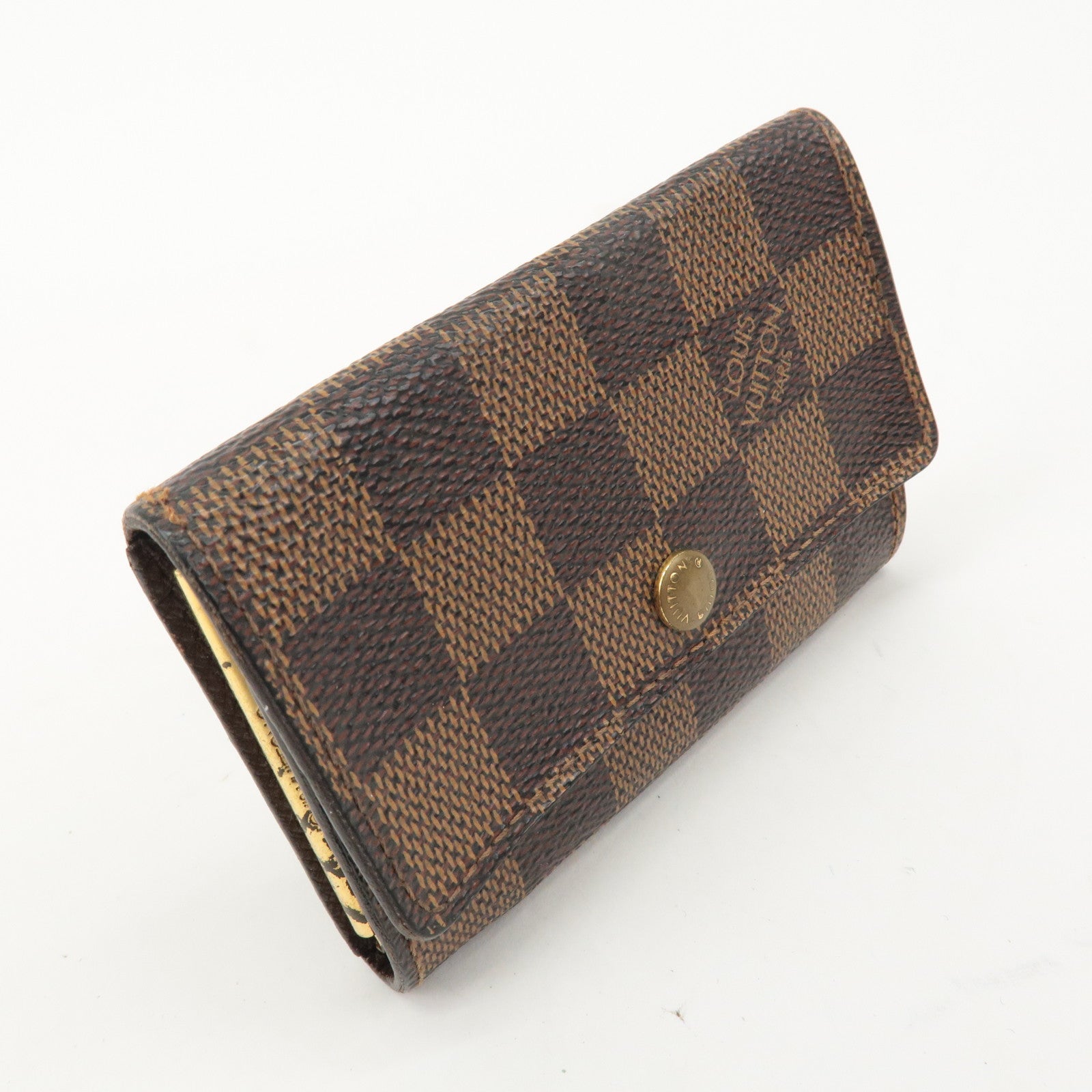 Louis Vuitton Damier Set of 2  Multicles 6 Key Case M62630 N61745