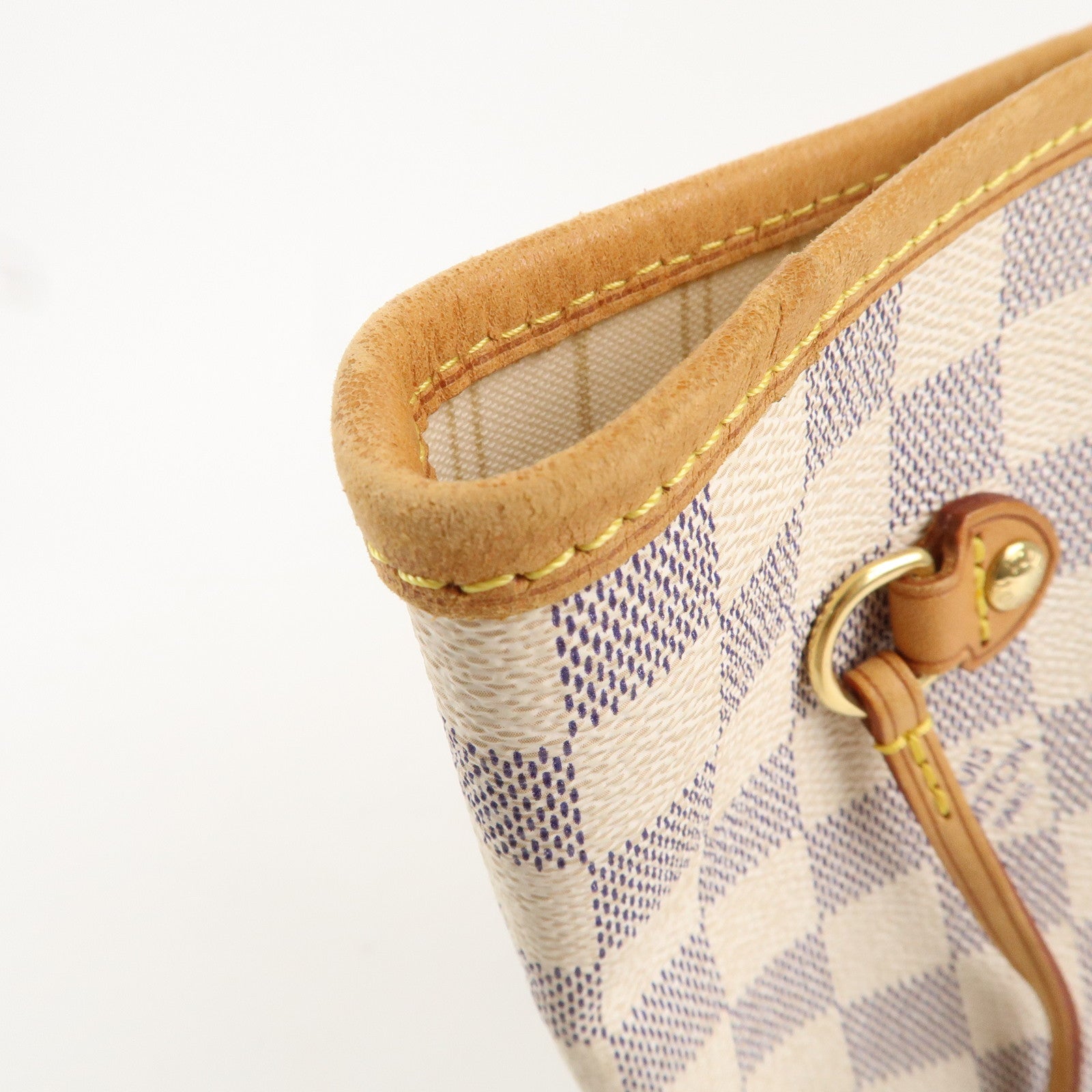 Louis Vuitton Damier Azur Neverfull MM Tote Bag N51107