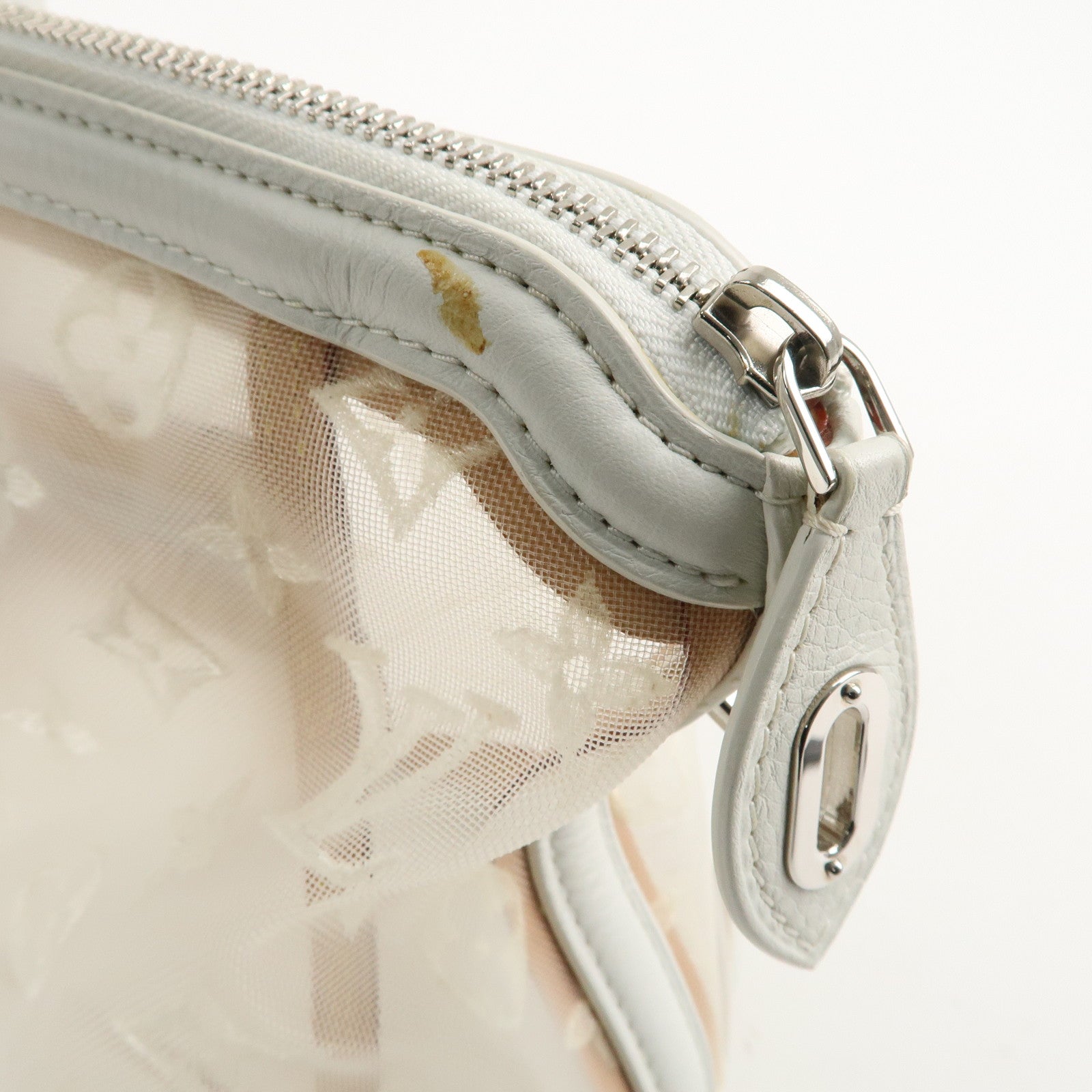 Louis Vuitton Monogram Transparence Lockit East West Bag M40701