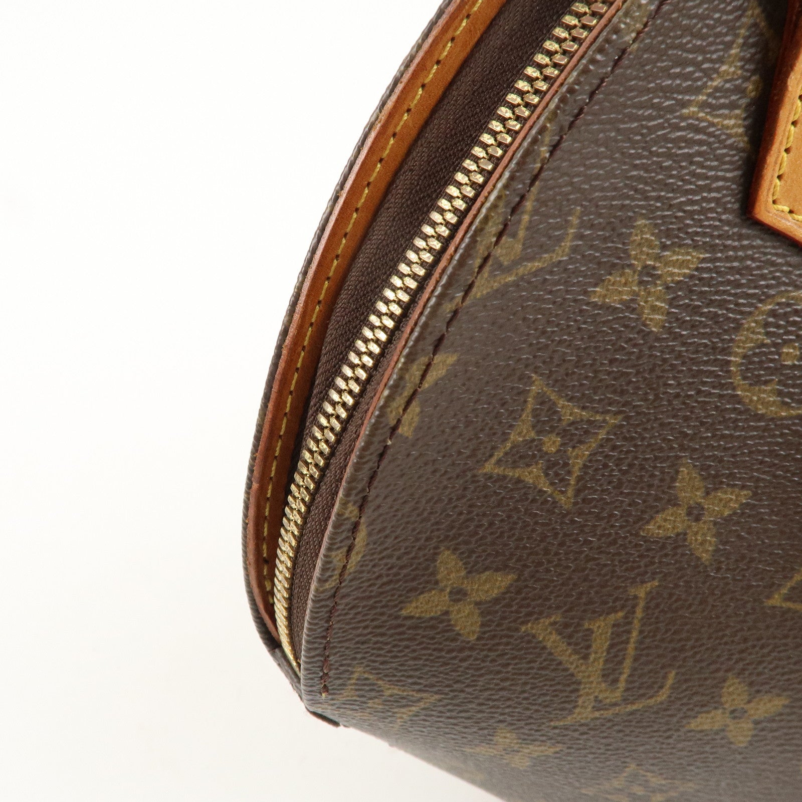 Louis Vuitton Monogram Ellipse PM Hand Bag Brown M51127