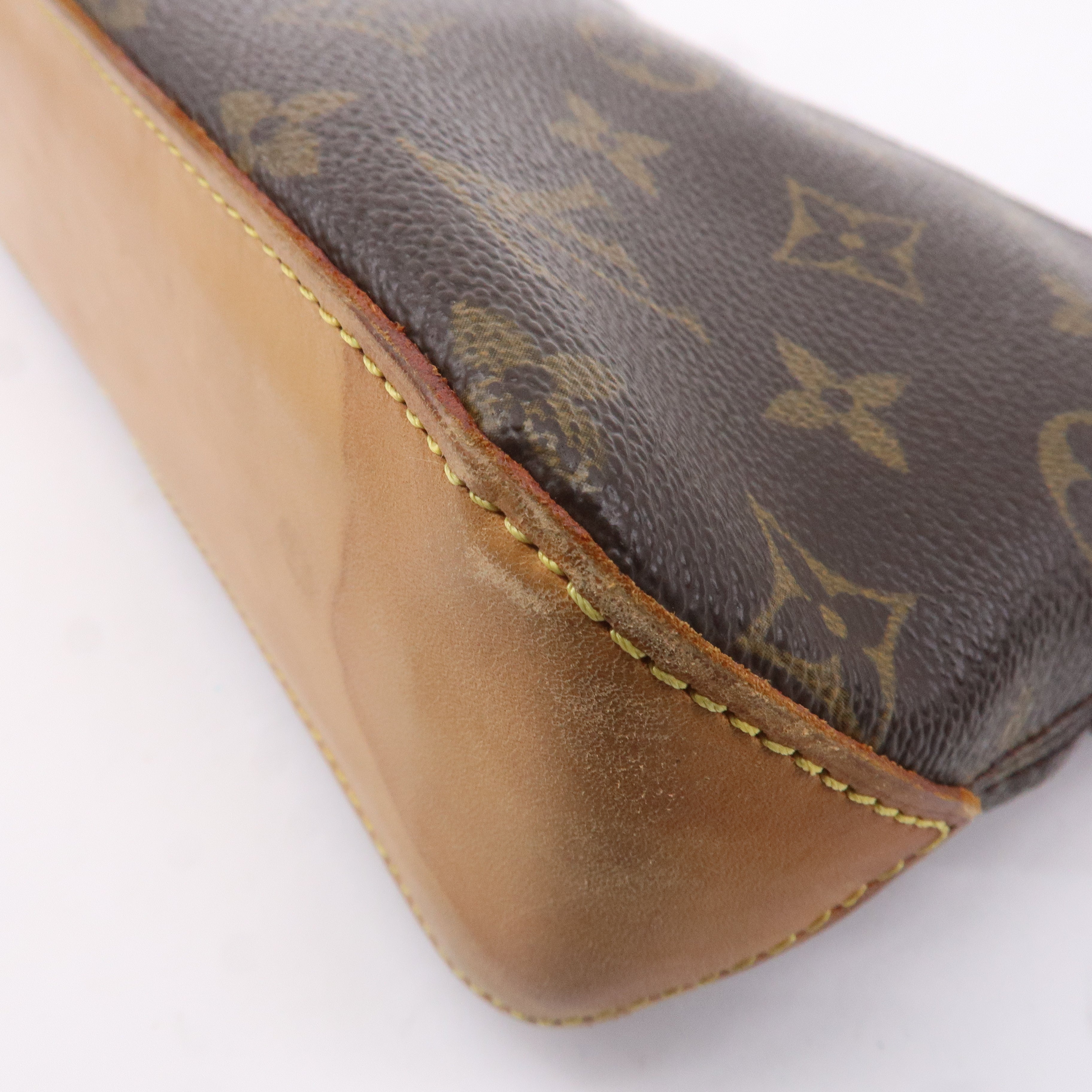 Louis Vuitton Monogram Trotteur Shoulder Bag Brown M51240