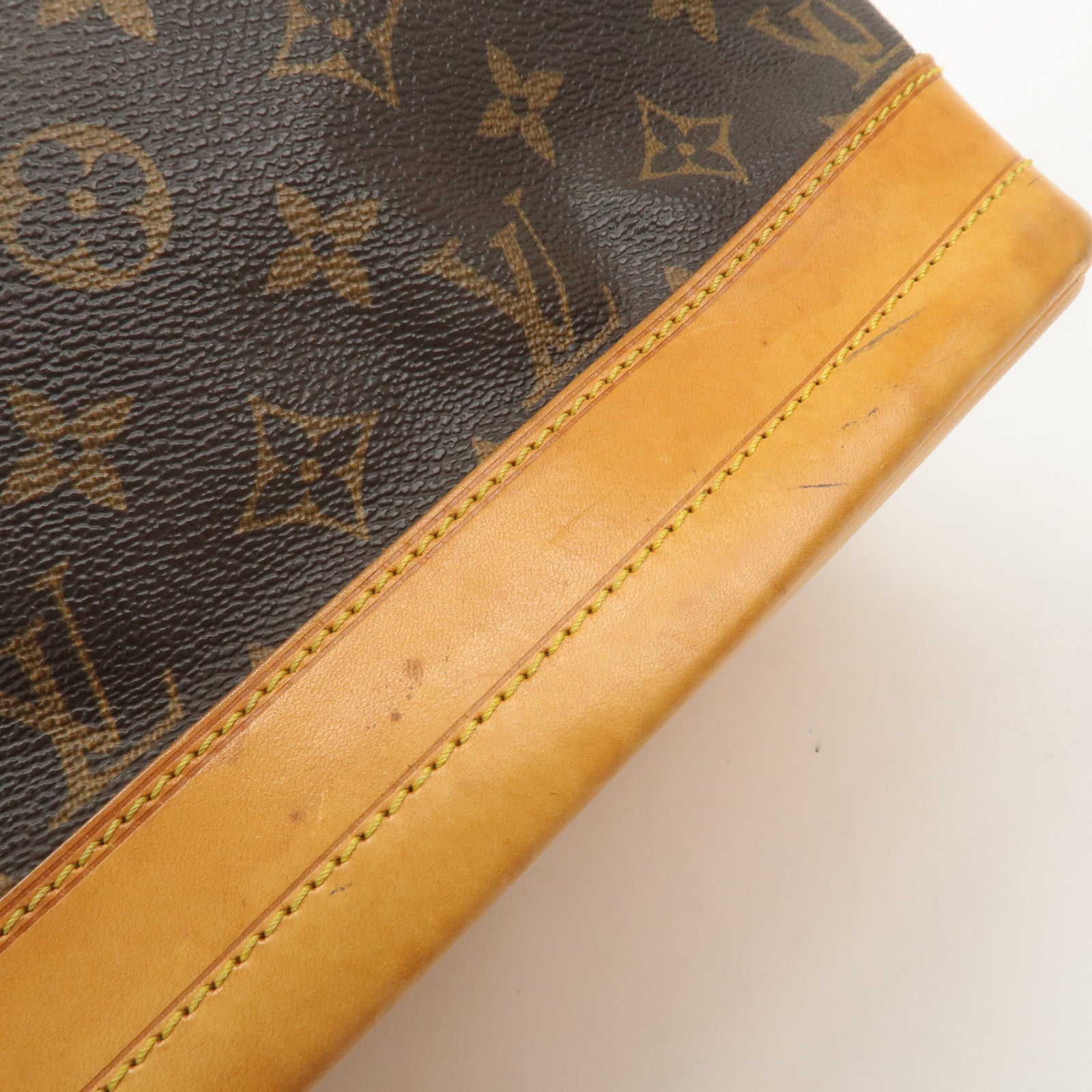 Louis Vuitton Monogram Noe Shoulder Bag Hand Bag Brown M42224