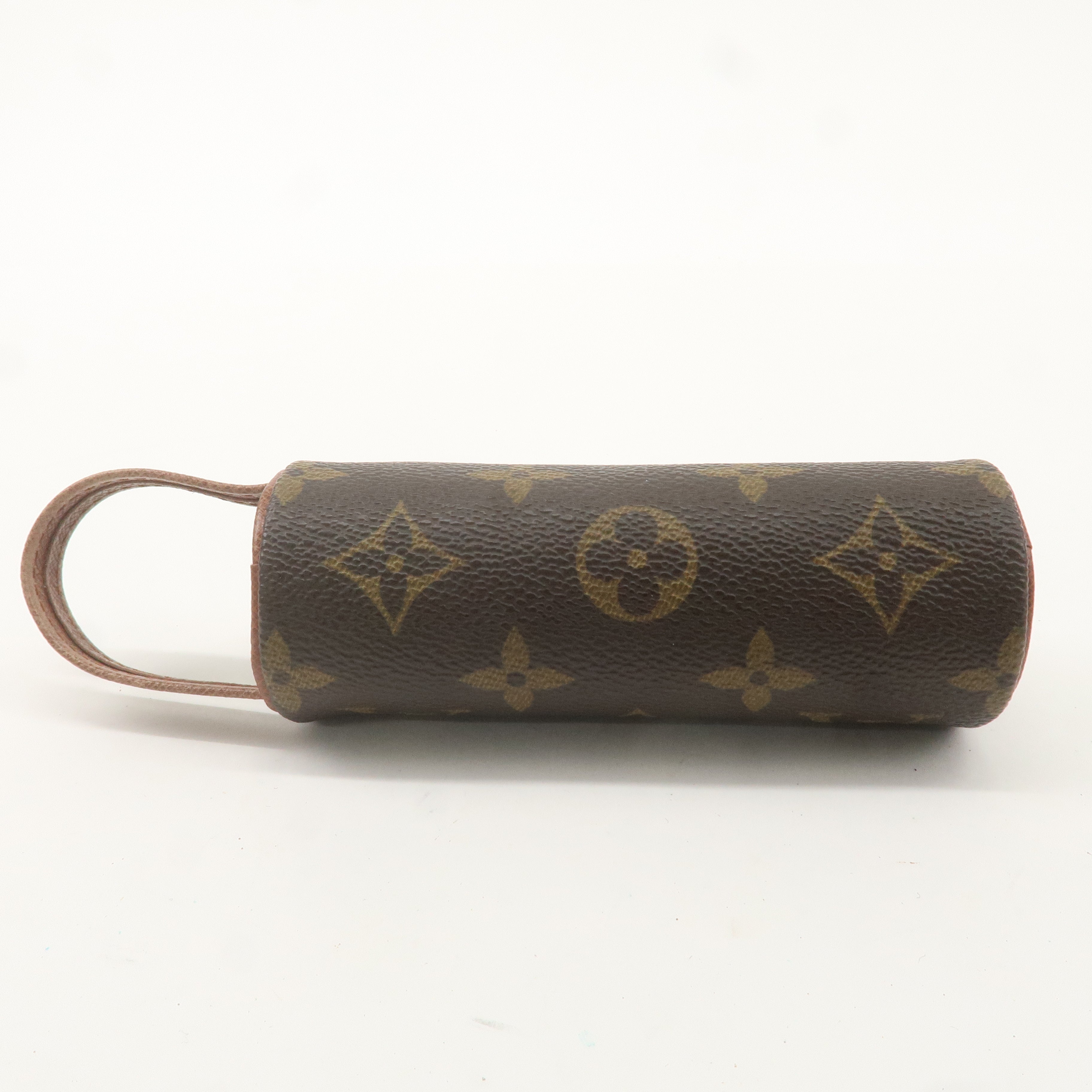 Louis Vuitton Monogram Set of 3 3Ball De Golf Ball Case M58249