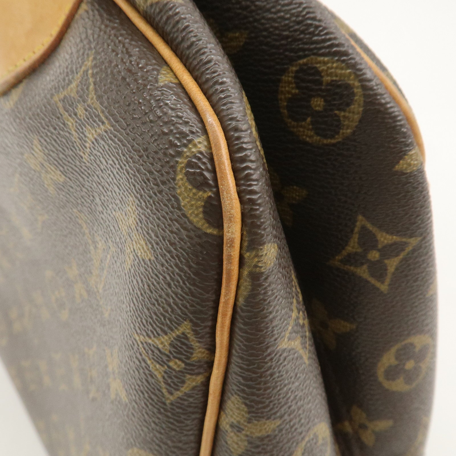 Louis Vuitton Monogram Deauville Hand Bag Brown M47270