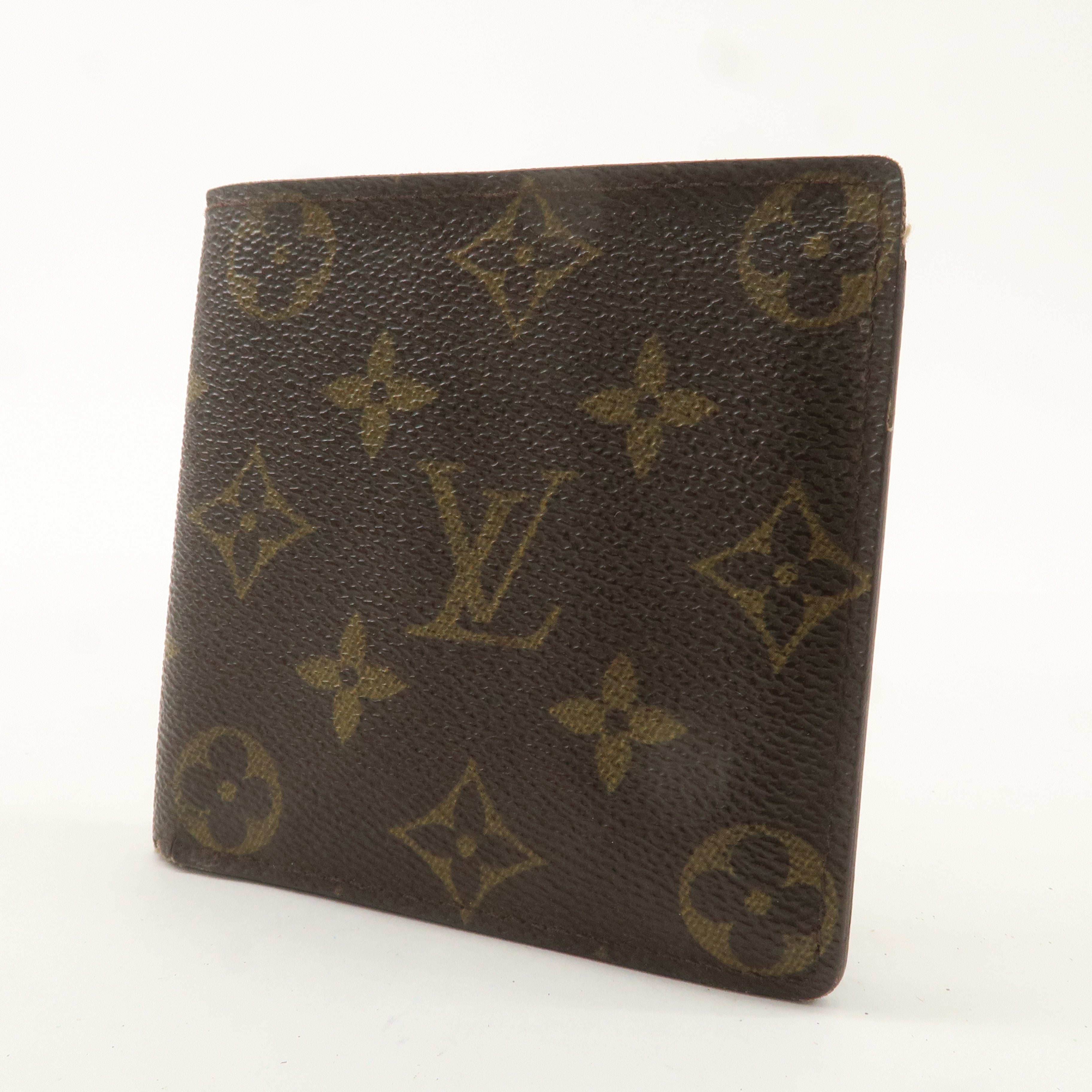 Louis Vuitton Monogram Set of 2 Portefeuille Marco Wallet M61675