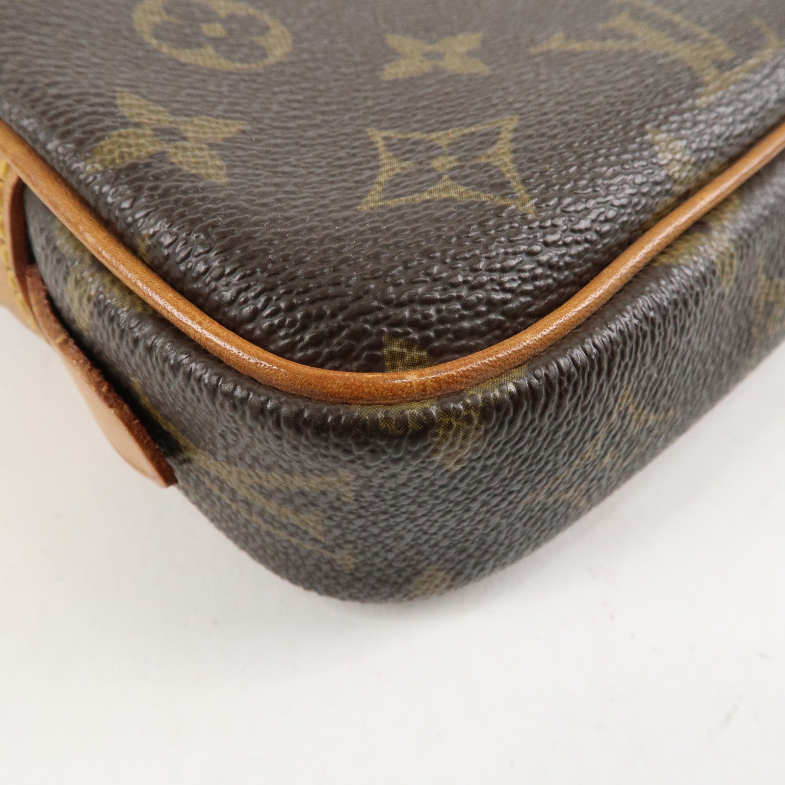 Louis Vuitton Monogram Pochette Marly Bandouliere Brown M51828