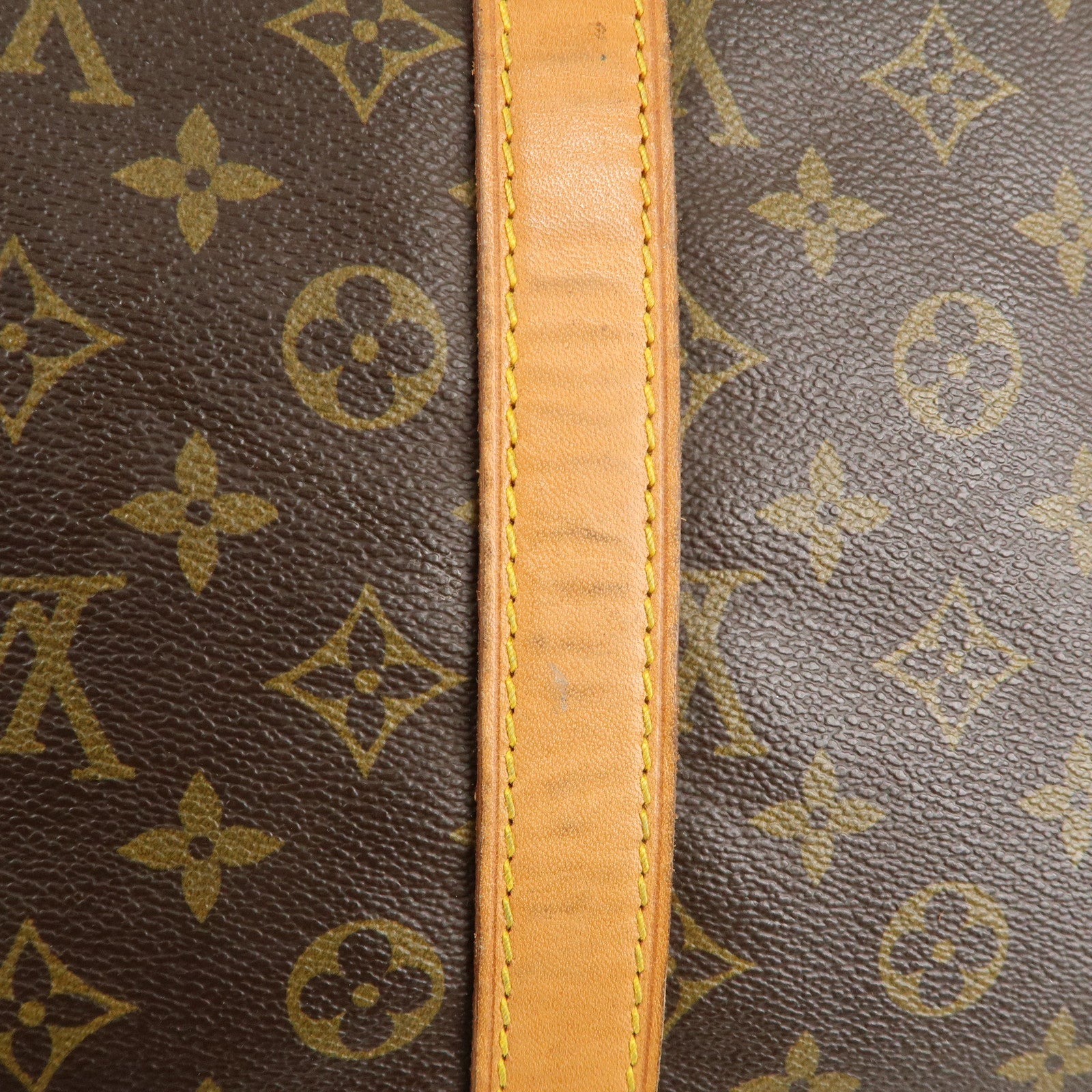 Louis Vuitton Monogram Keep All Bandouliere 55 Boston Bag M41414