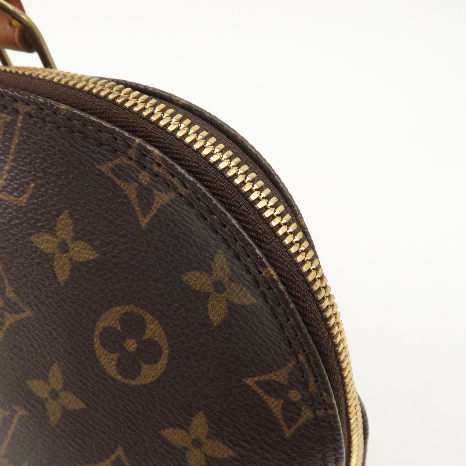 Louis Vuitton Monogram Alma Hand Bag Brown M51130