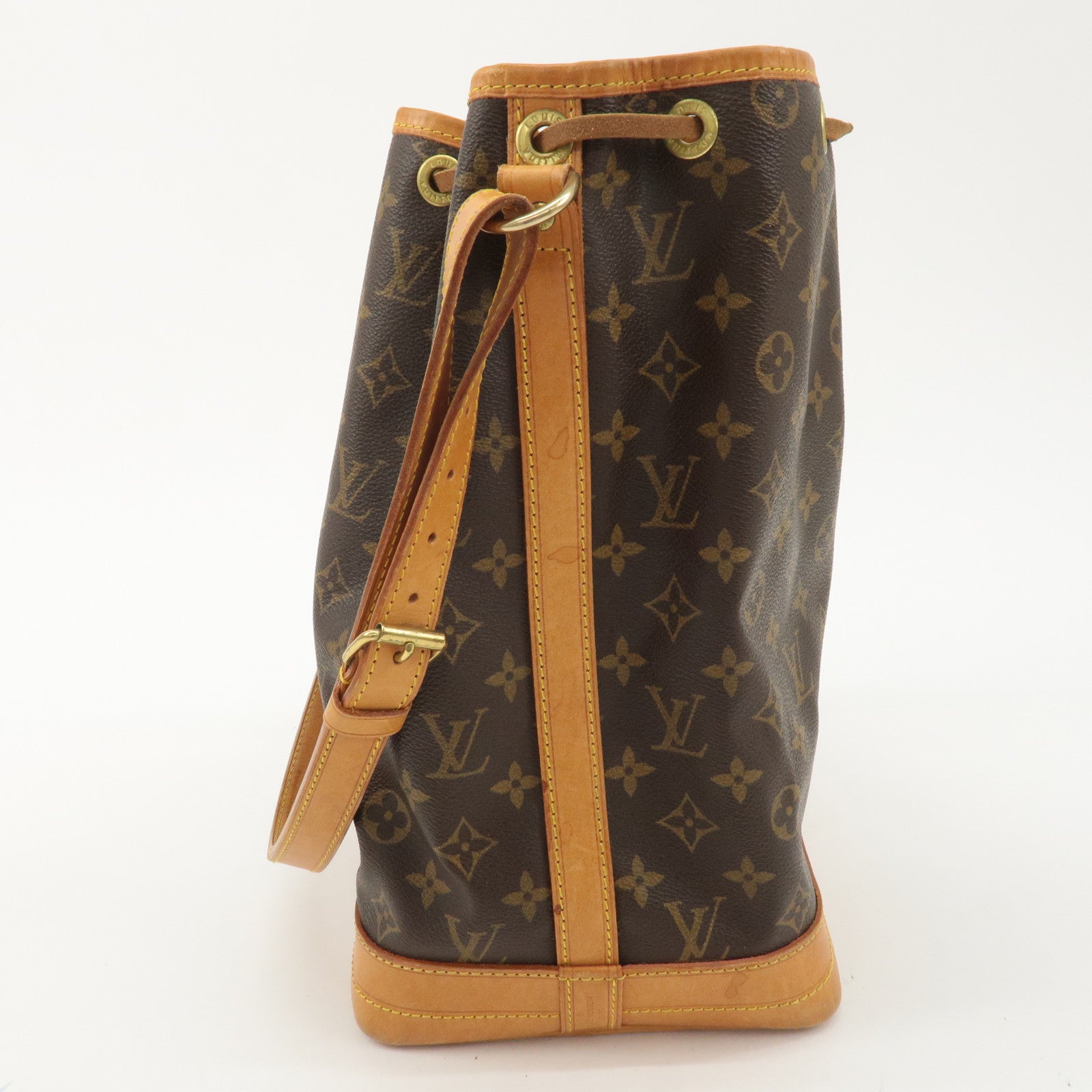 Louis Vuitton Monogram Noe Shoulder Bag Hand Bag Brown M42224