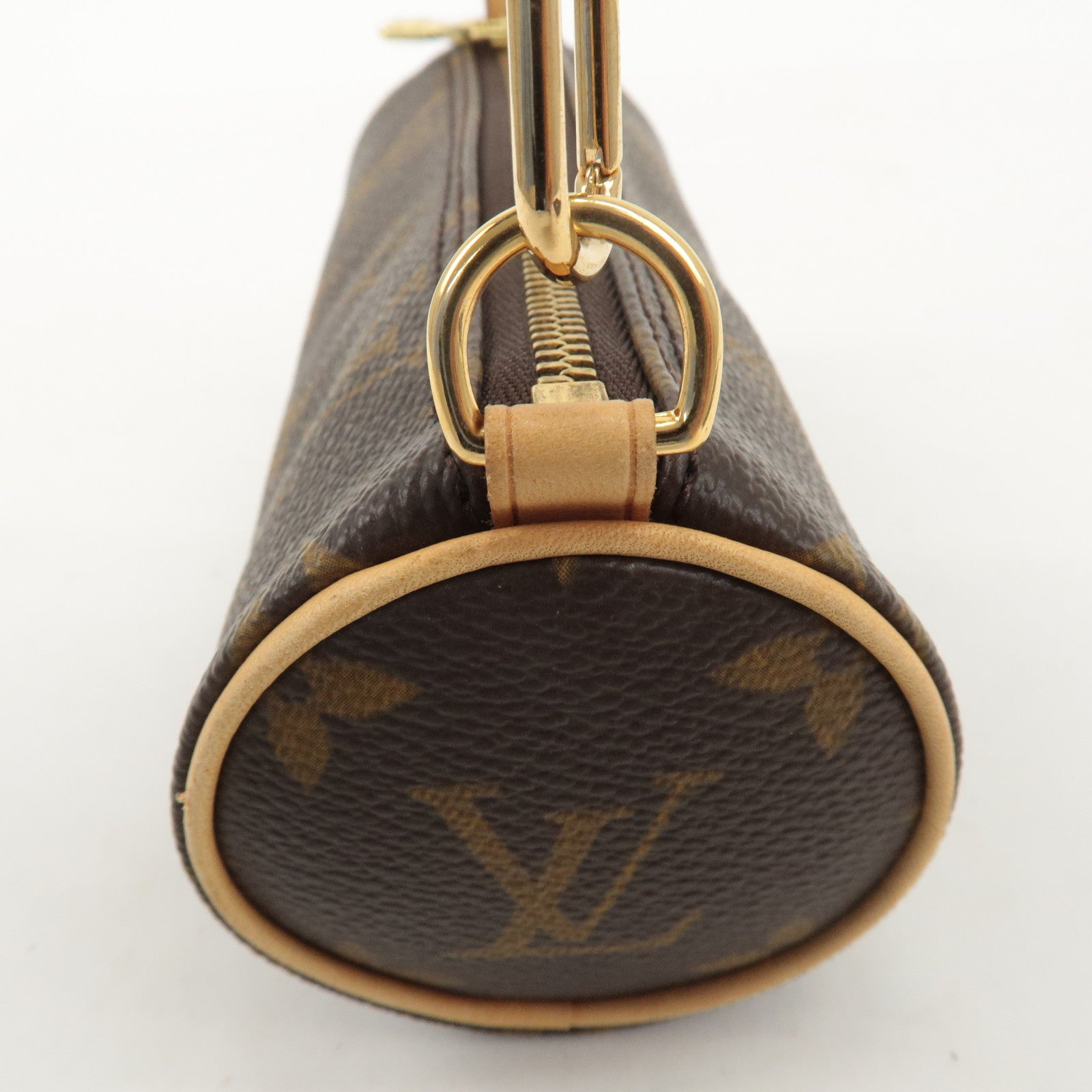 Louis Vuitton Monogram Mini Pouch for Papillon Bag New Style Brown