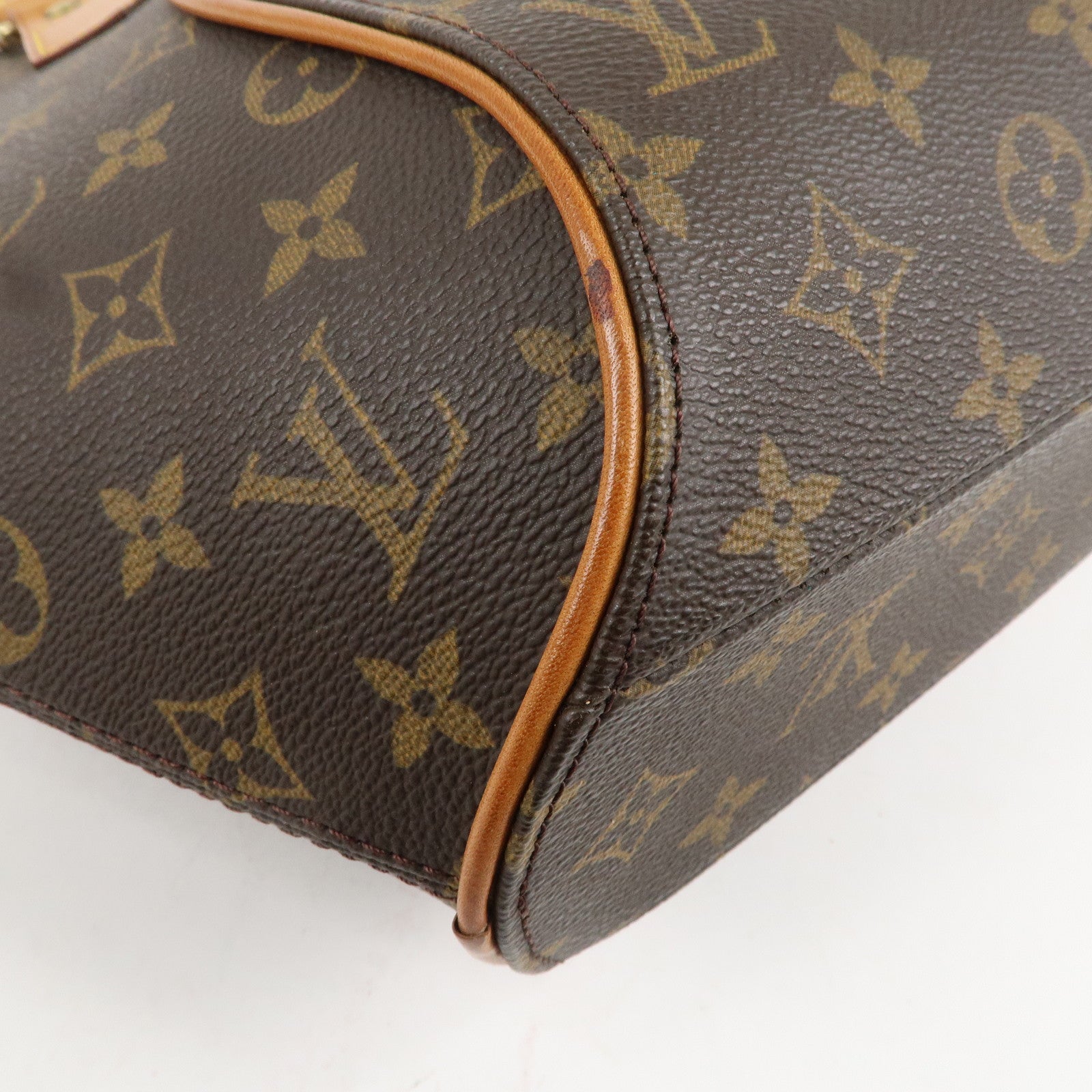 Louis Vuitton Monogram Ellipse PM Hand Bag Brown M51127