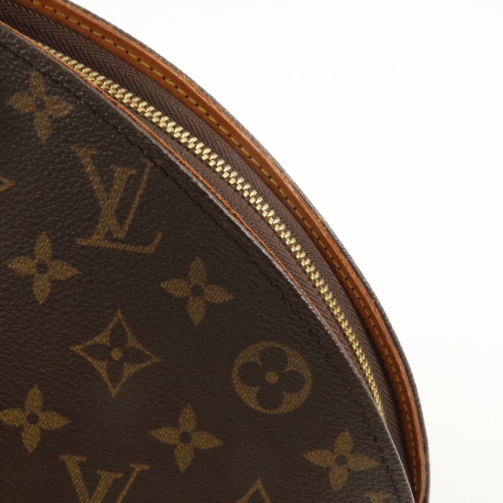 Louis Vuitton Monogram Ellipse MM Hand Bag Brown M51126