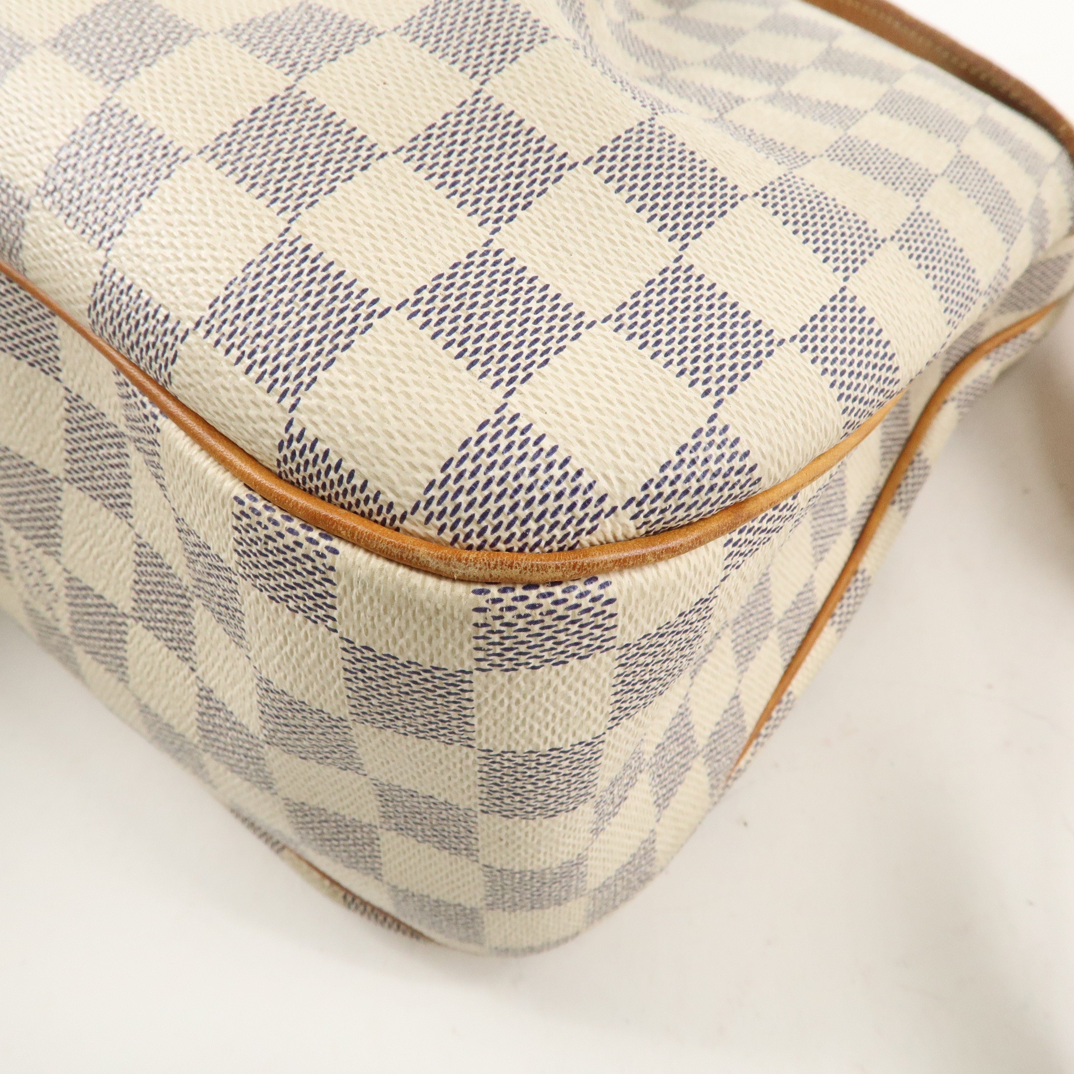 Louis Vuitton Damier Azur Siracusa MM Shoulder Bag N41112