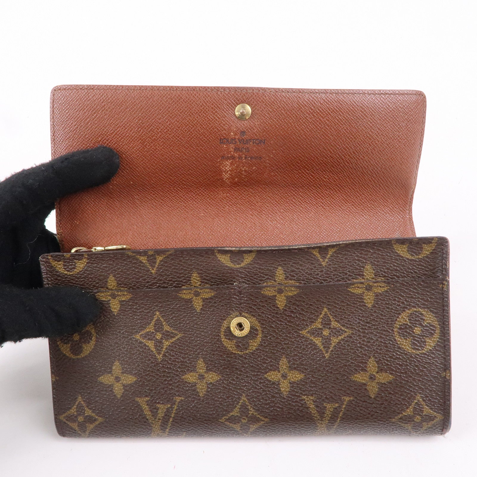 Louis Vuitton Monogram Pochette Porte Monnaie Credit Wallet M61725