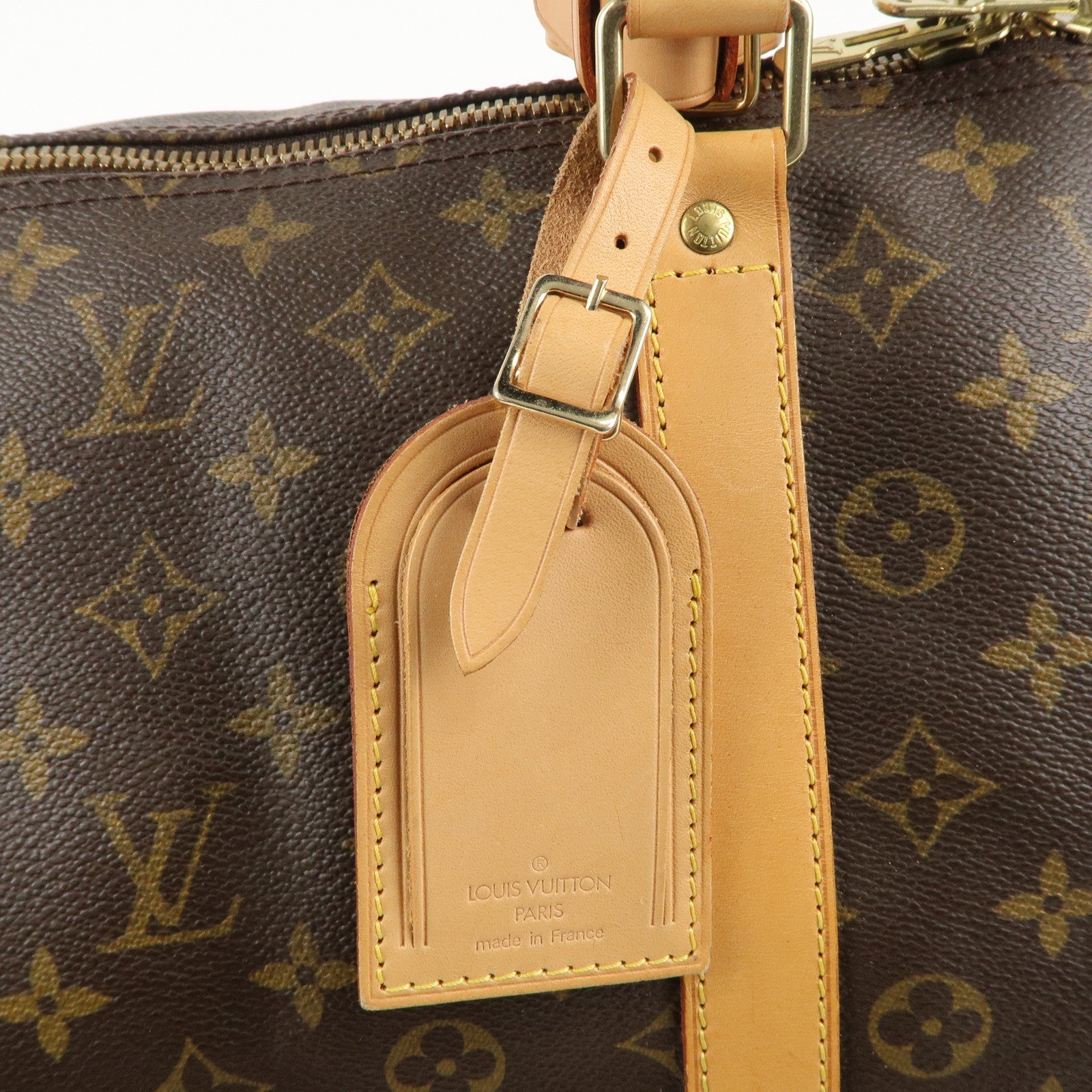 Louis Vuitton Monogram Keep All Bandouliere 55 Boston Bag M41414