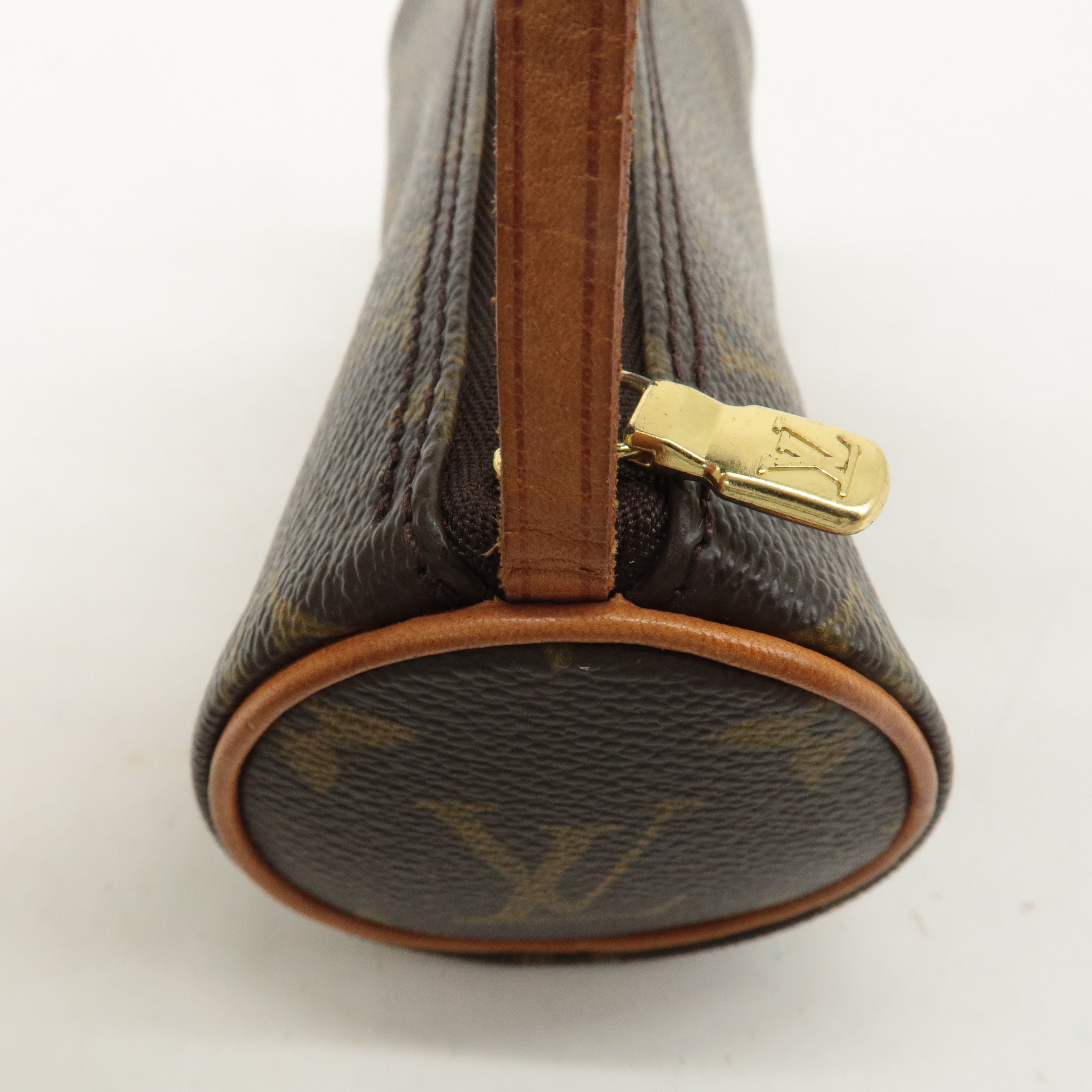 Louis Vuitton Monogram Mini Pouch for Papillon Bag Brown