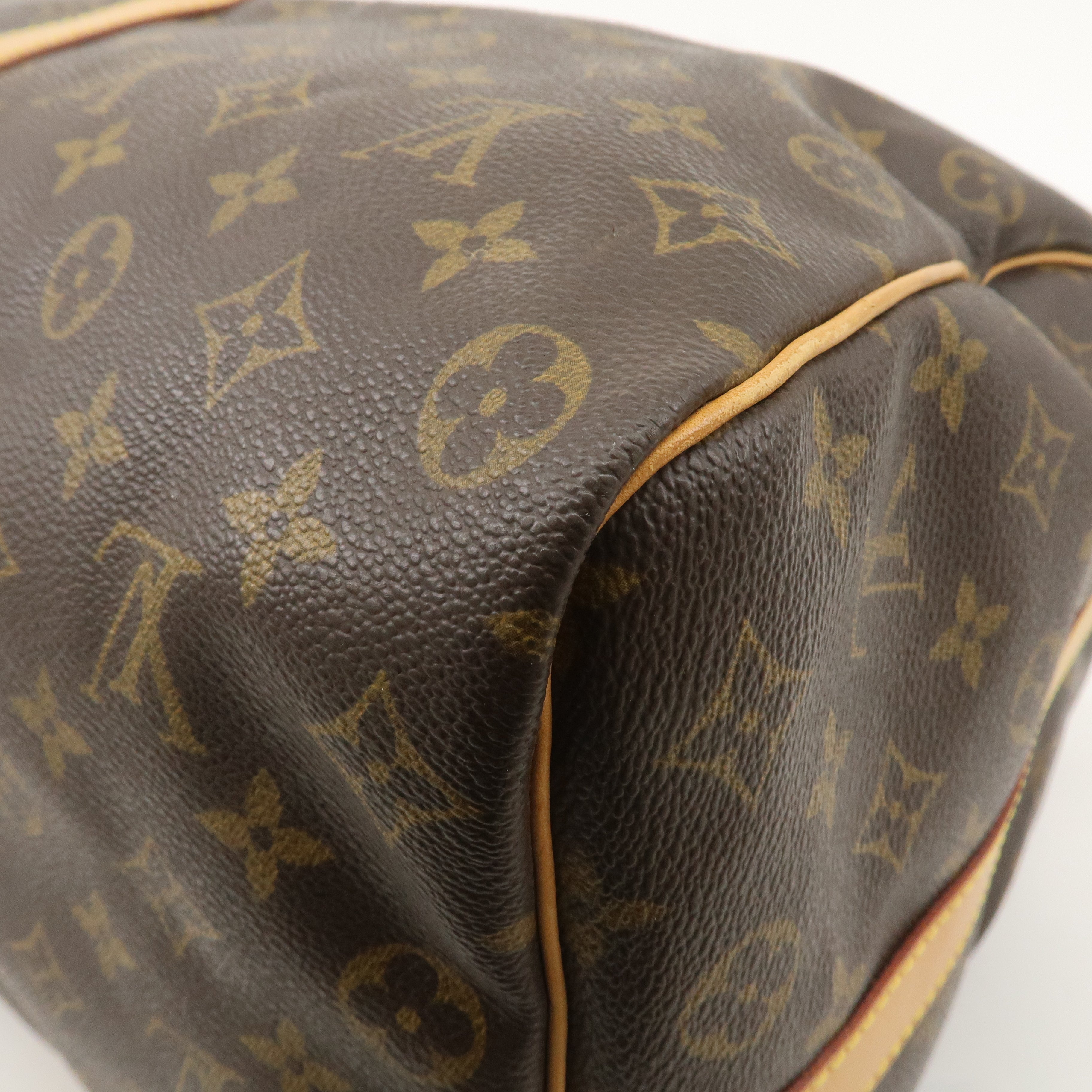 Louis Vuitton Monogram Keep All Bandouliere 50 Boston Bag M41416