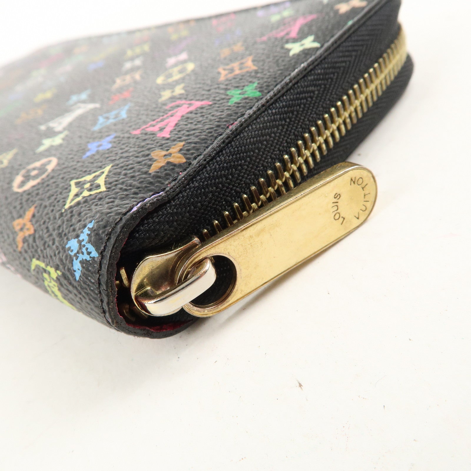 Louis Vuitton Monogram Multi Color Zippy Wallet Long Wallet M60243