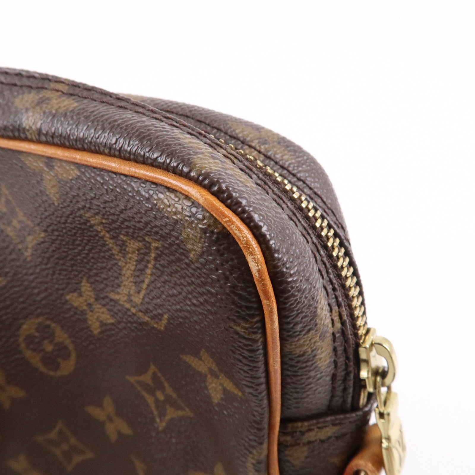 Louis Vuitton Monogram Danube Shoulder Bag Brown M45266