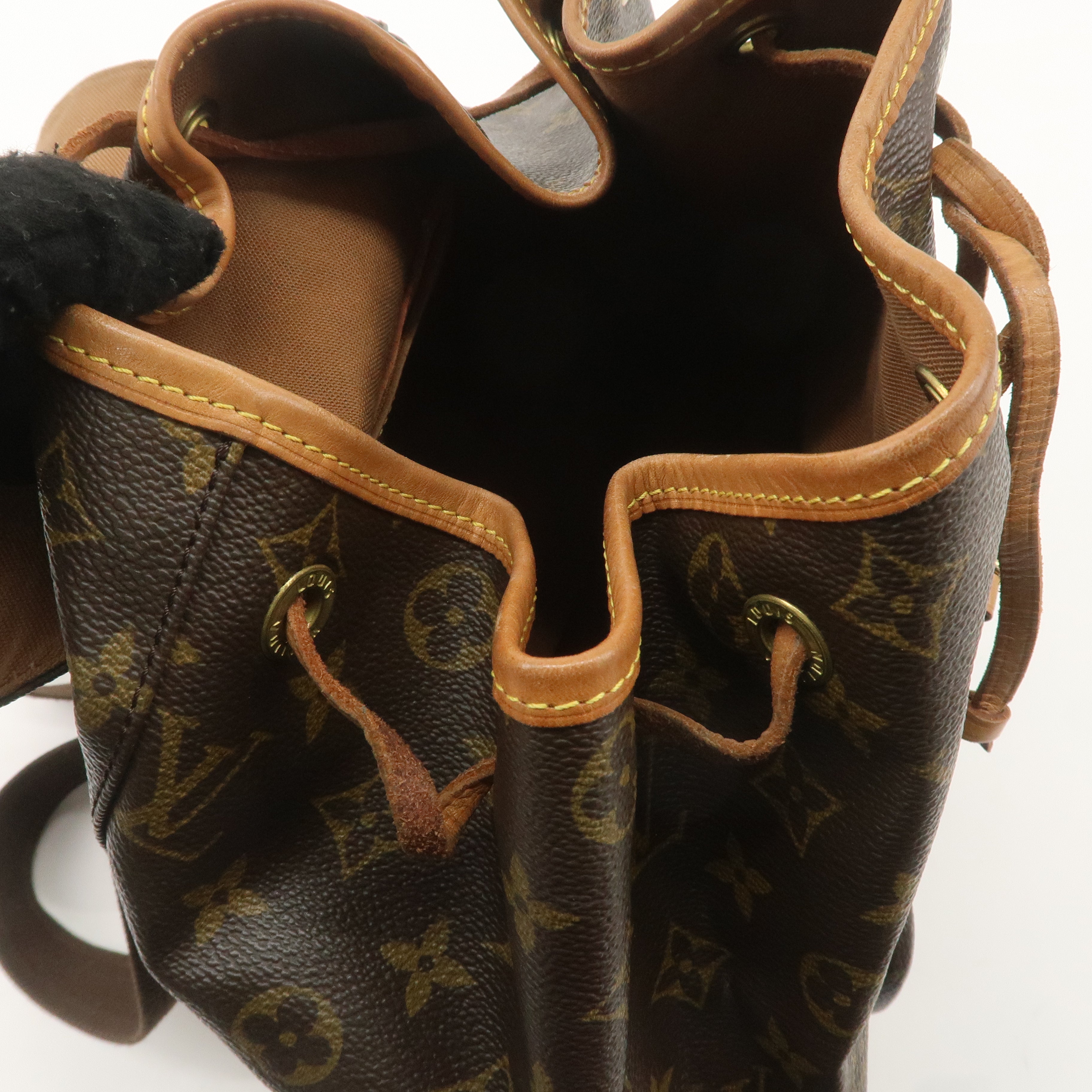 Louis Vuitton Monogram Montsouris GM Back Pack Brown M51135