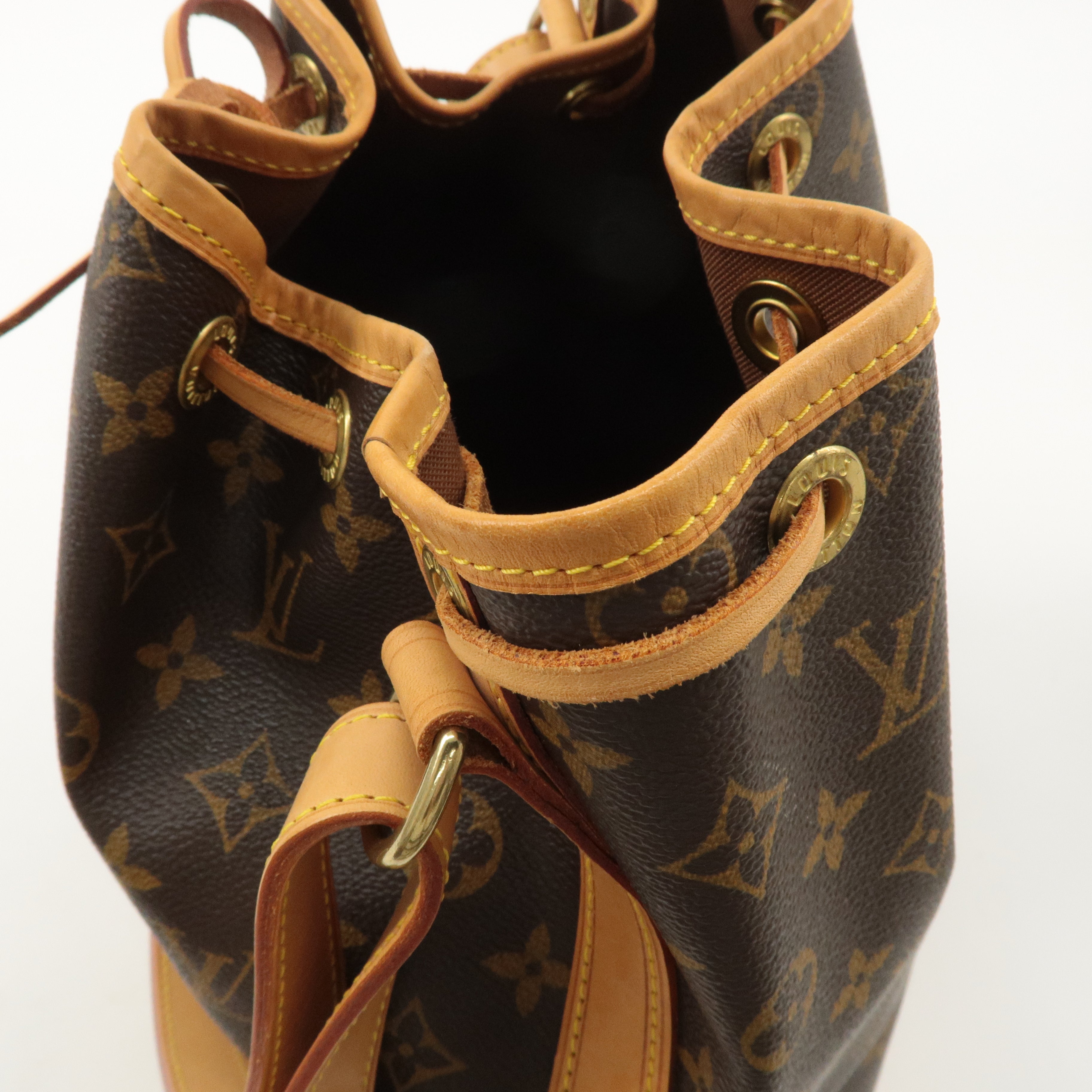 Louis Vuitton Monogram Noe Shoulder Bag Hand Bag Brown M42224