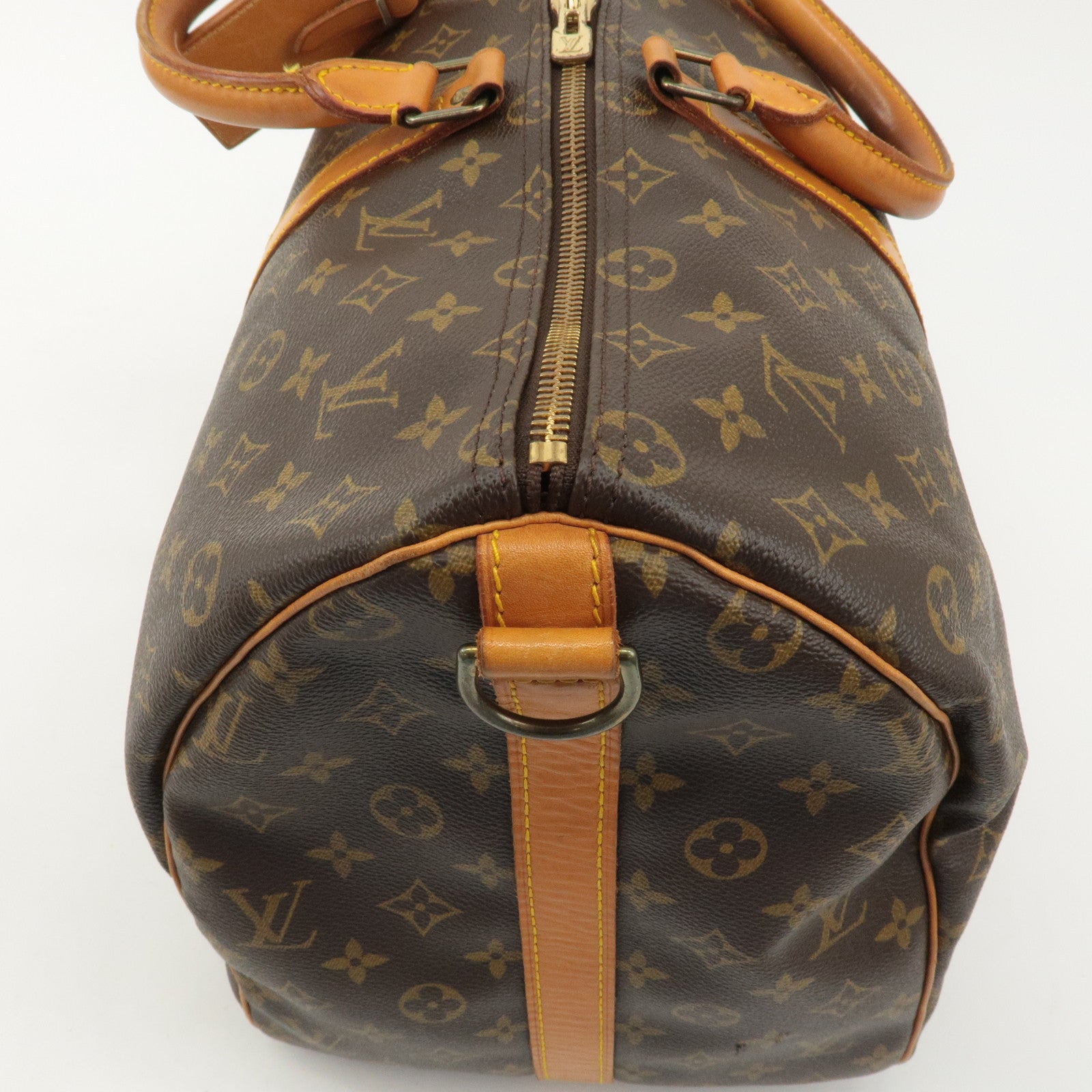 Louis Vuitton Monogram Keep All Bandouliere 50 Boston Bag M41416