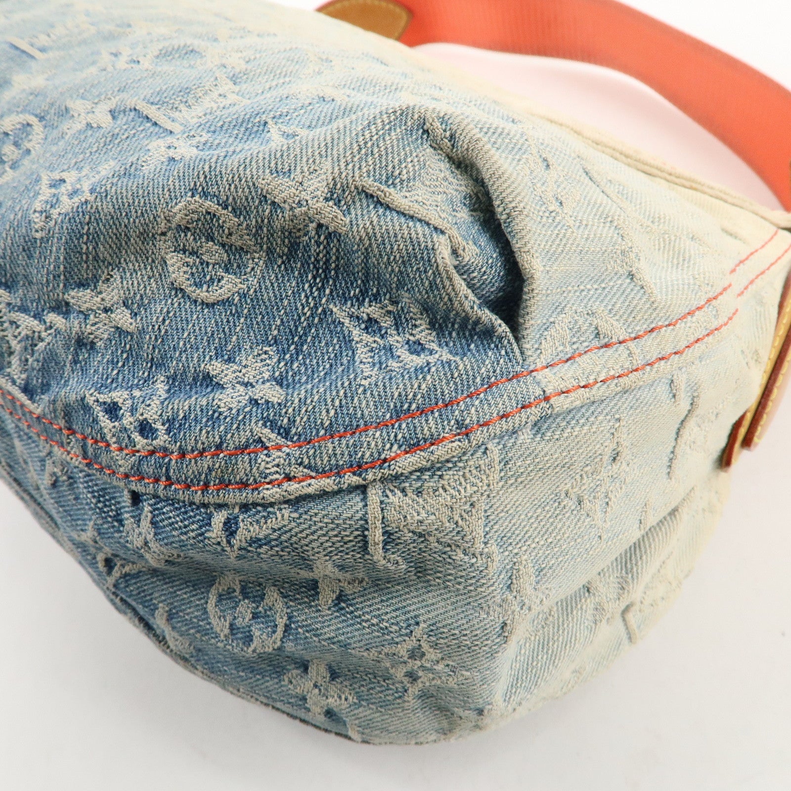 Louis Vuitton Monogram Denim Sunray Shoulder Bag M40416