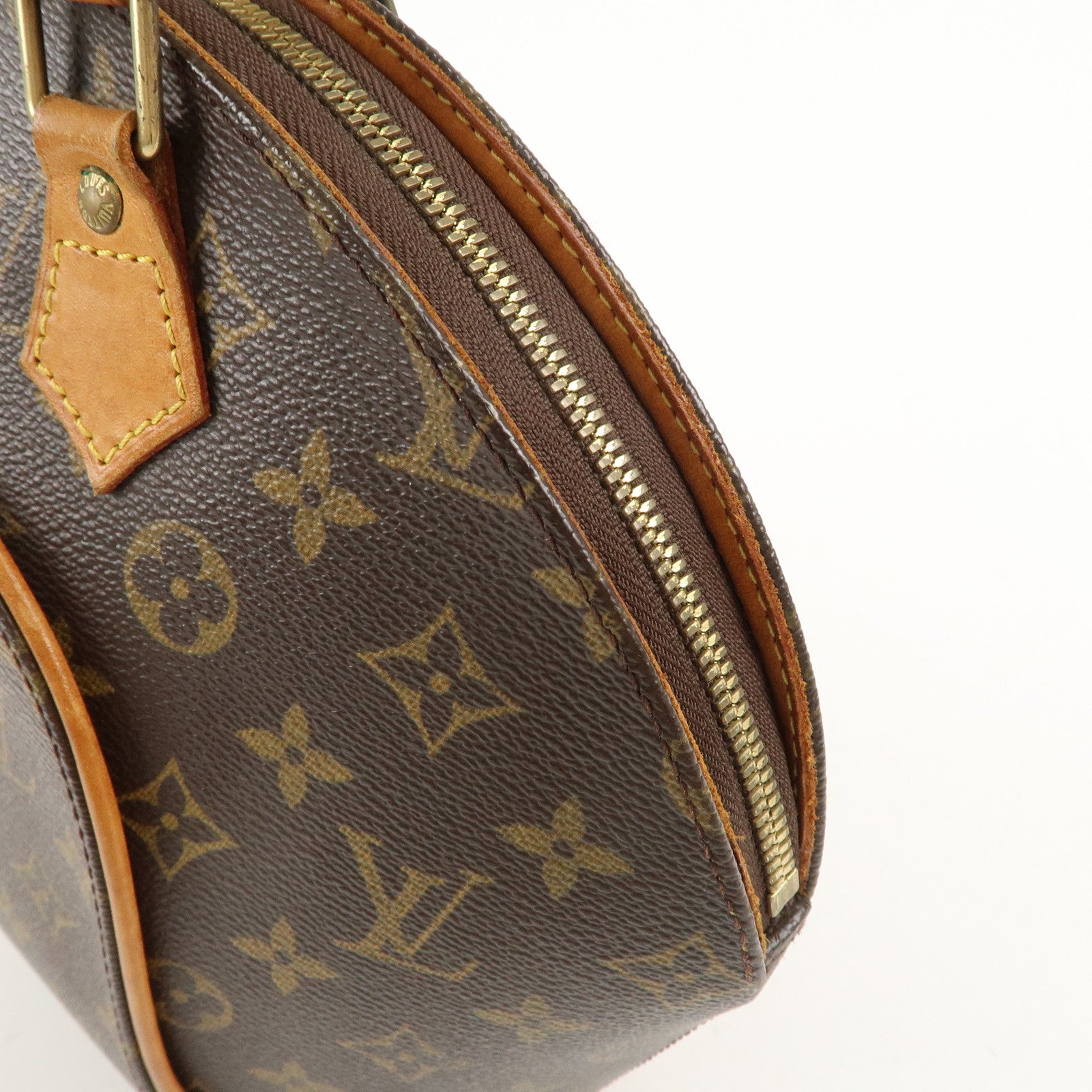 Louis Vuitton Monogram Ellipse PM Hand Bag Brown M51127