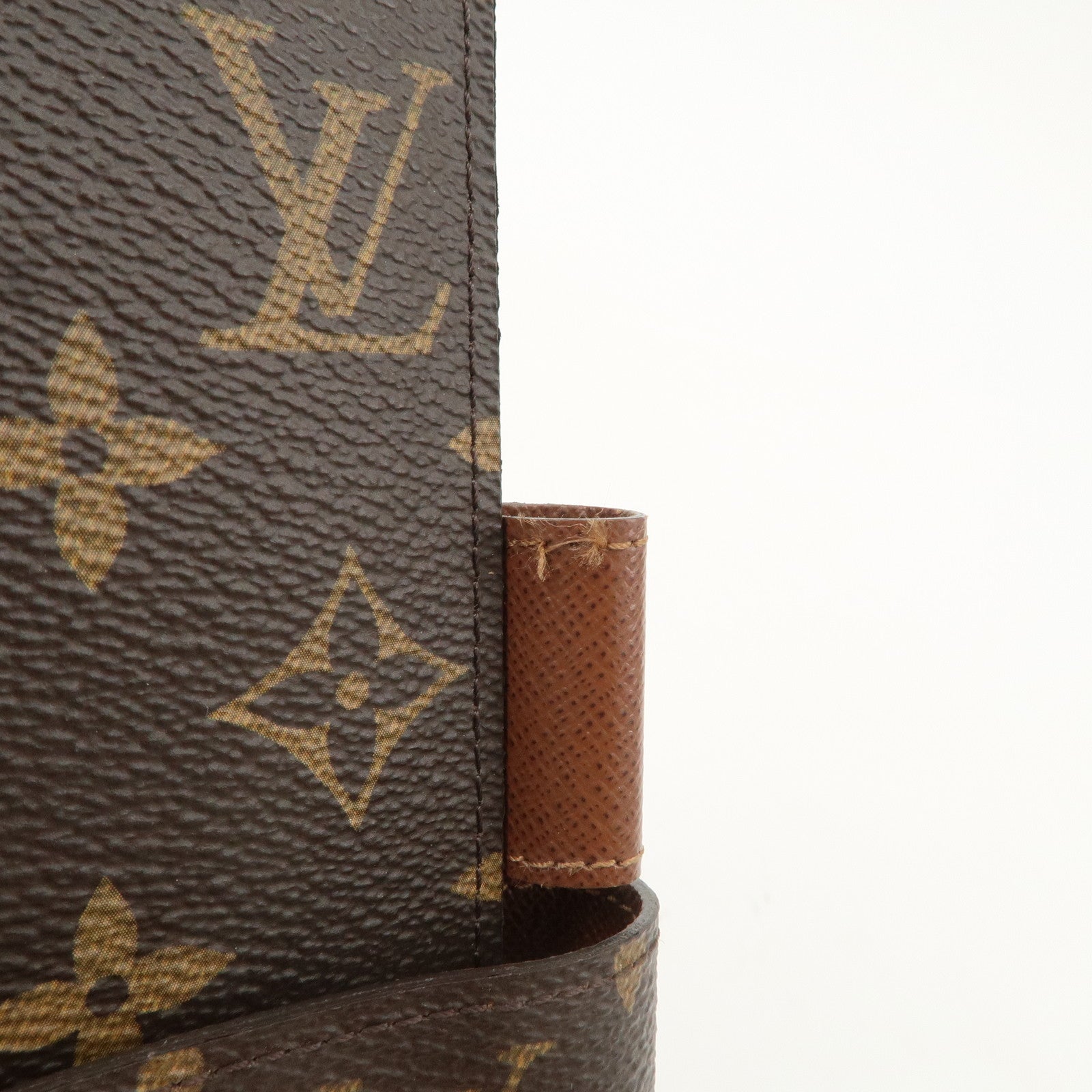 Louis Vuitton Monogram Agenda GM Planner Cover Brown R20106