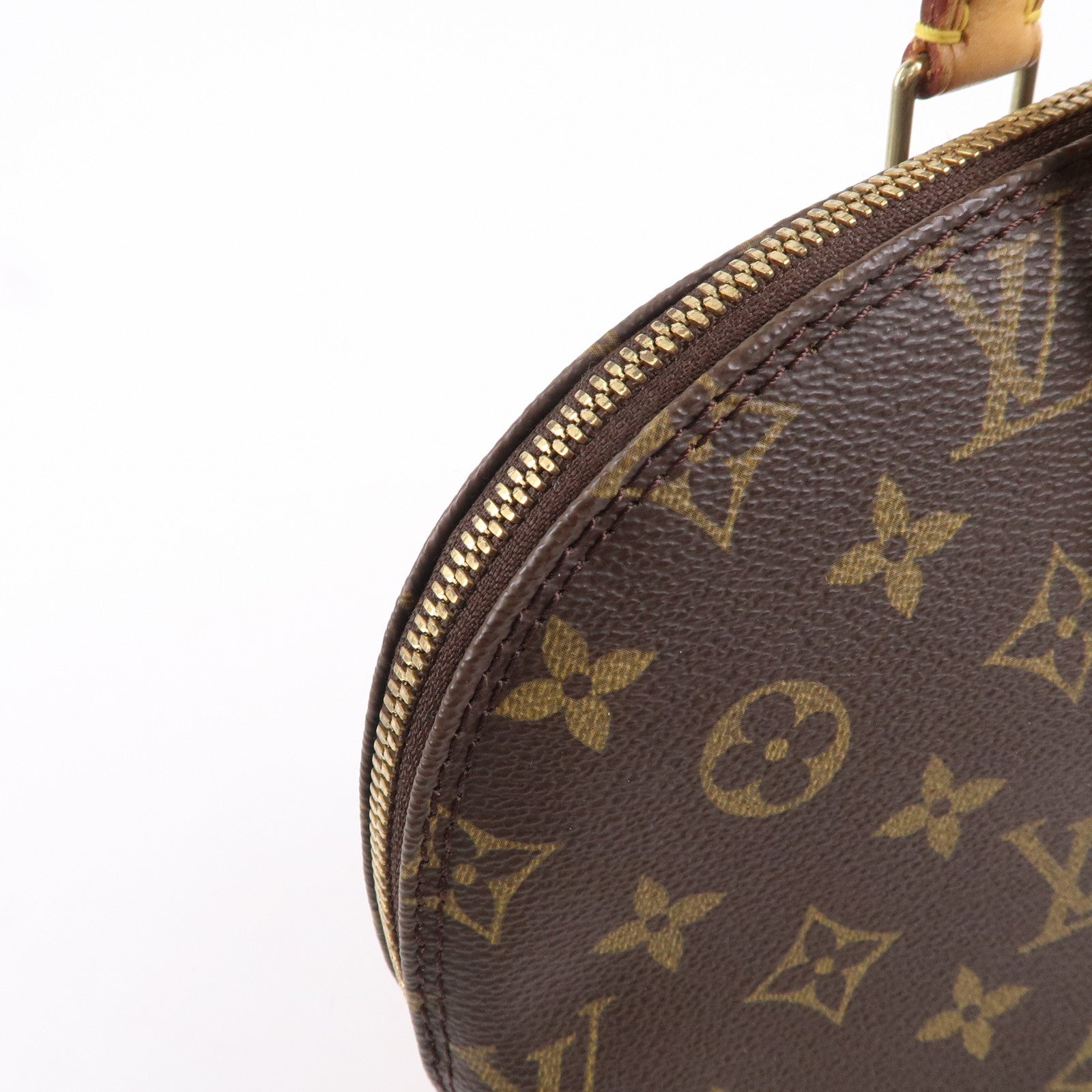 Louis Vuitton Monogram Alma Hand Bag Brown M51130