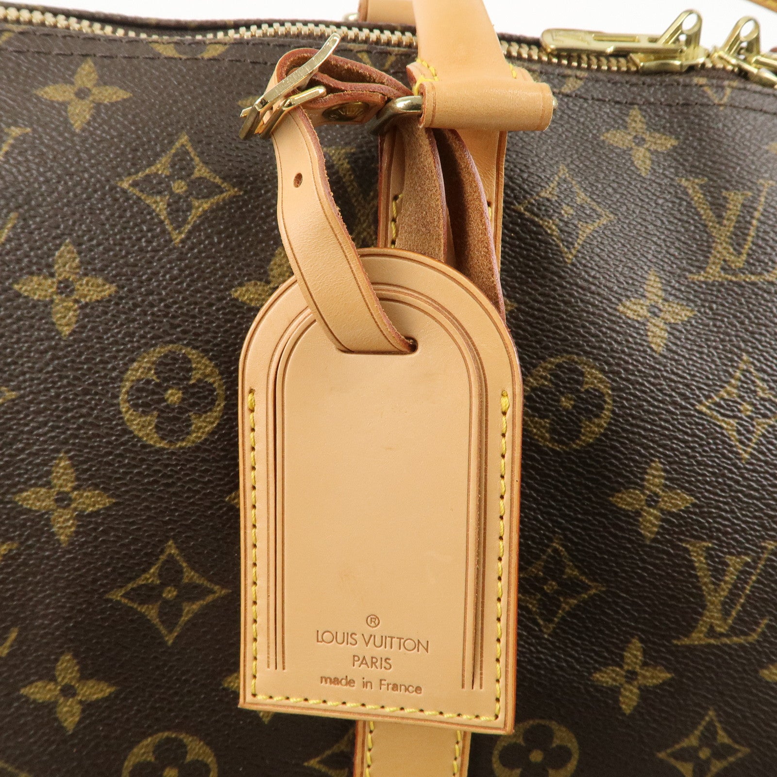 Louis Vuitton Monogram Keep All Bandouliere 55 Boston Bag M41414