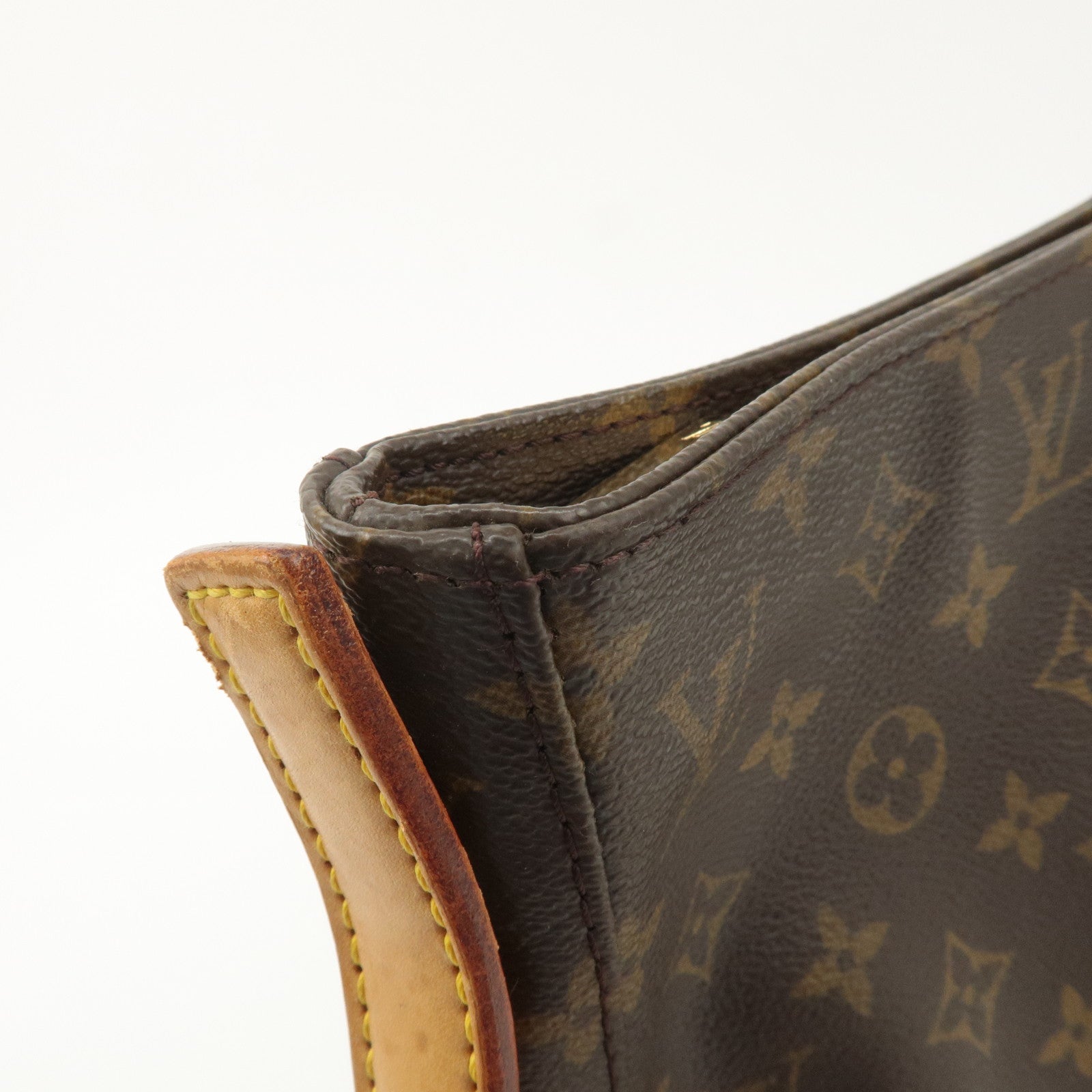 Louis Vuitton Monogram Looping GM Shoulder Bag Brown M51145