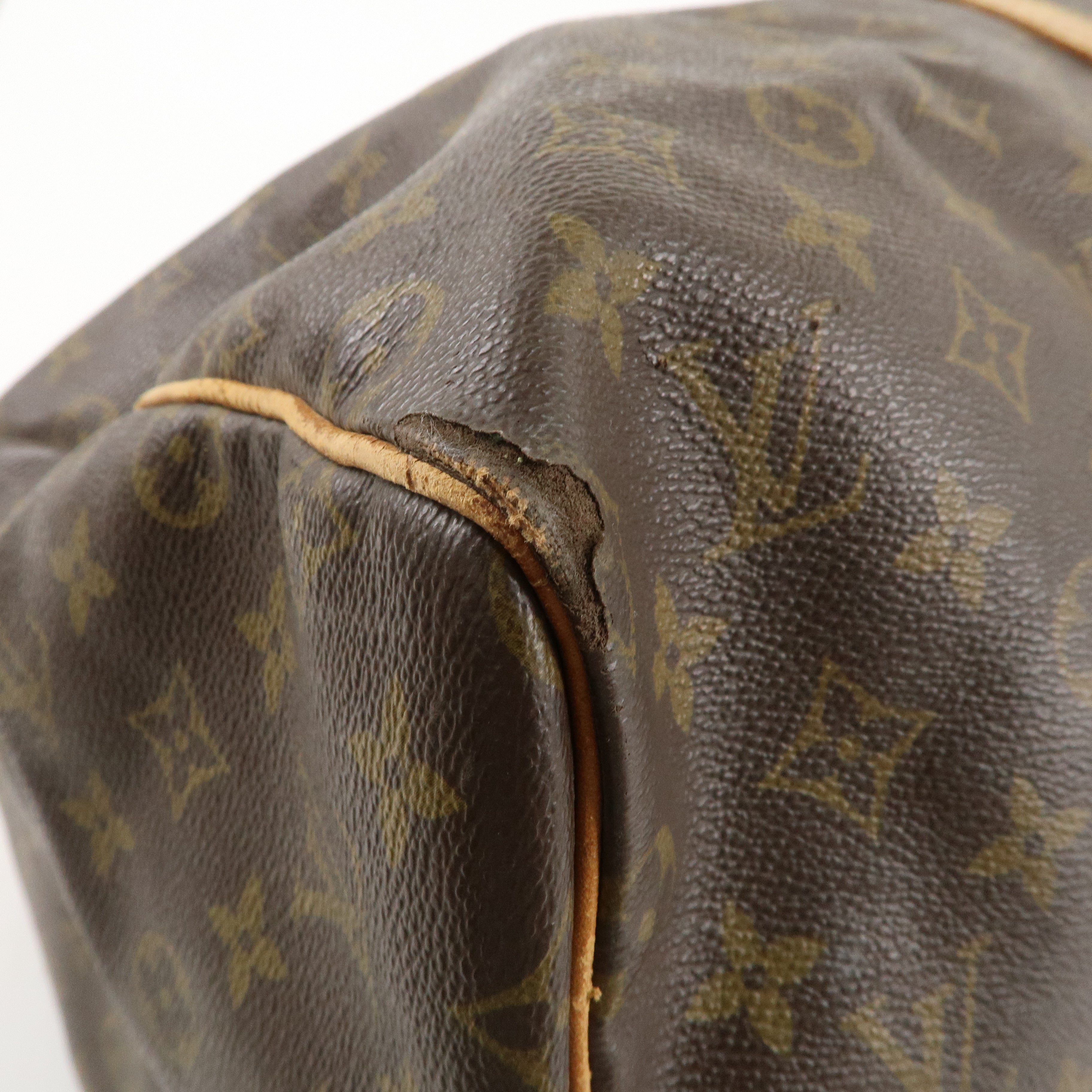 Louis Vuitton Monogram Keep All 55 Boston Bag Brown M41424