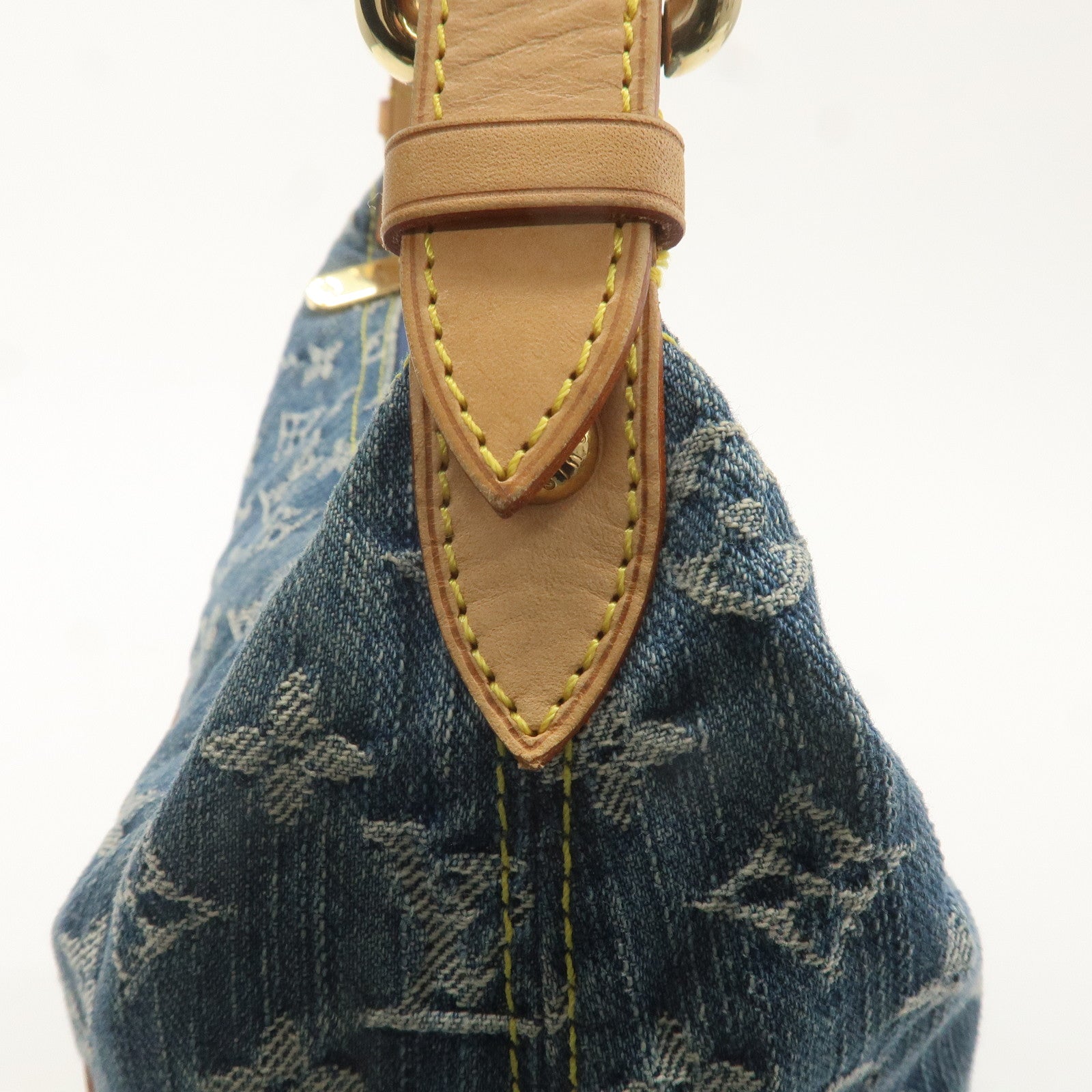 Louis Vuitton Monogram Denim Baggy GM Shoulder Bag M95048