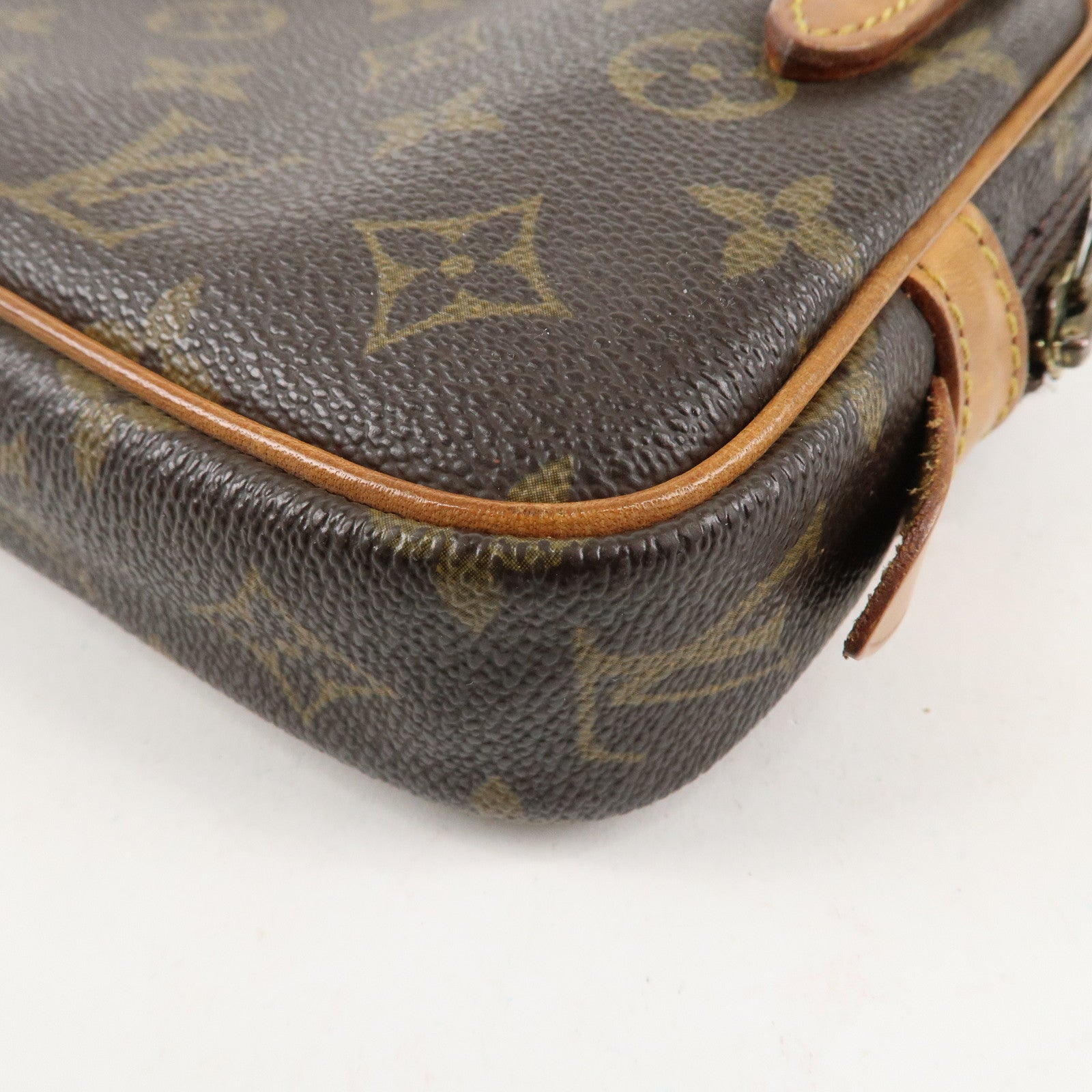 Louis Vuitton Monogram Pochette Marly Bandouliere Brown M51828