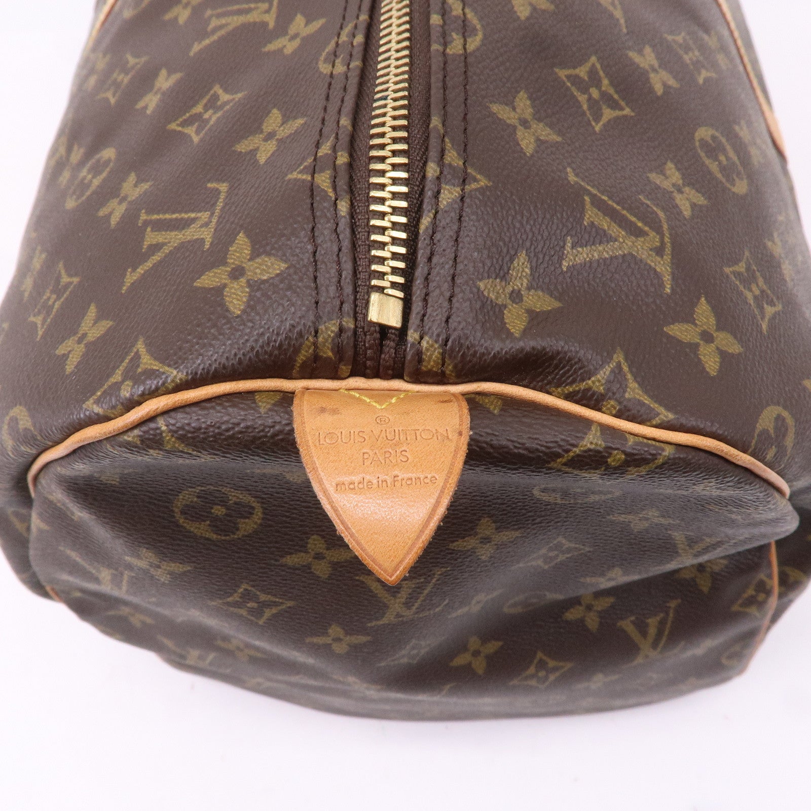 Louis Vuitton Monogram Keep All 55 Boston Bag Brown M41424