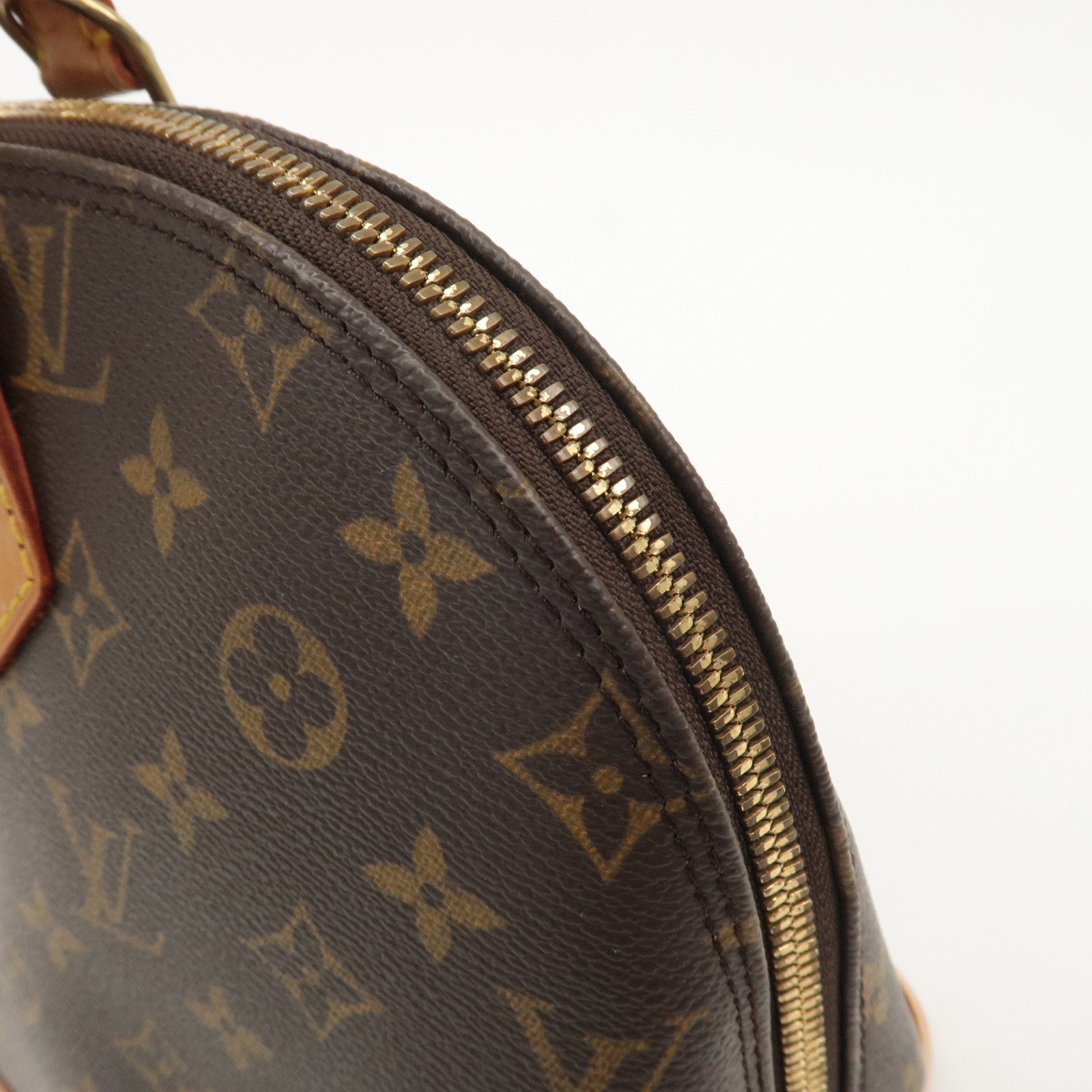 Louis Vuitton Monogram Alma Hand Bag Brown M51130